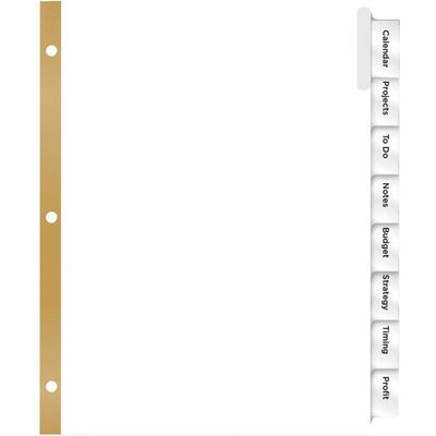 AVE11124 : Avery® Insertable Big Tab Dividers, 8-Tab, Letter