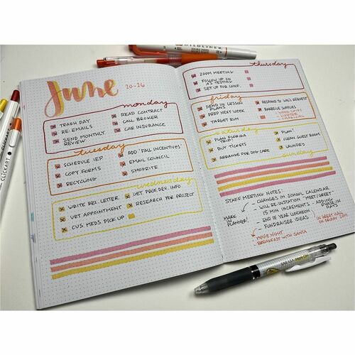 Zebra Creative Note Taking Set, Assorted Ink, 12/Pack - W.B. Mason
