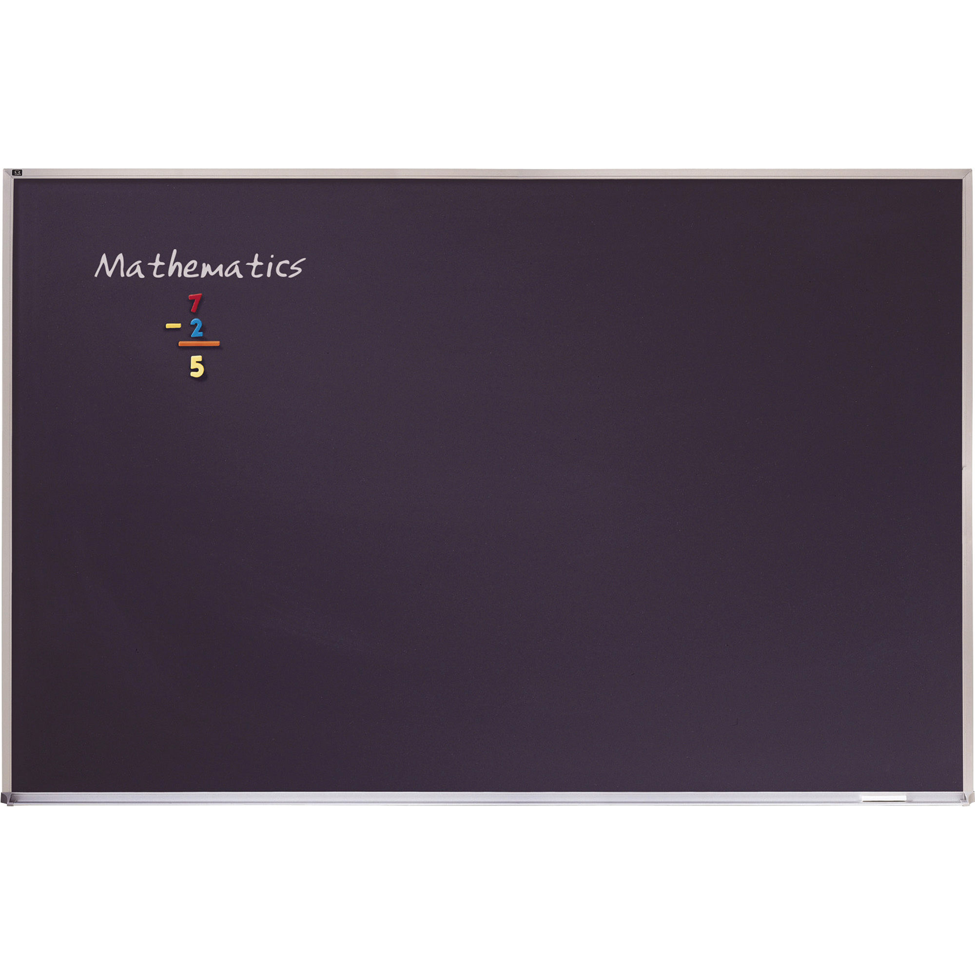  Quartet Porcelain Chalkboard, Magnetic Chalk Board, 3' x 4',  Black Board, Aluminum Frame (PCA304B) : Large Chalkboard : Office Products