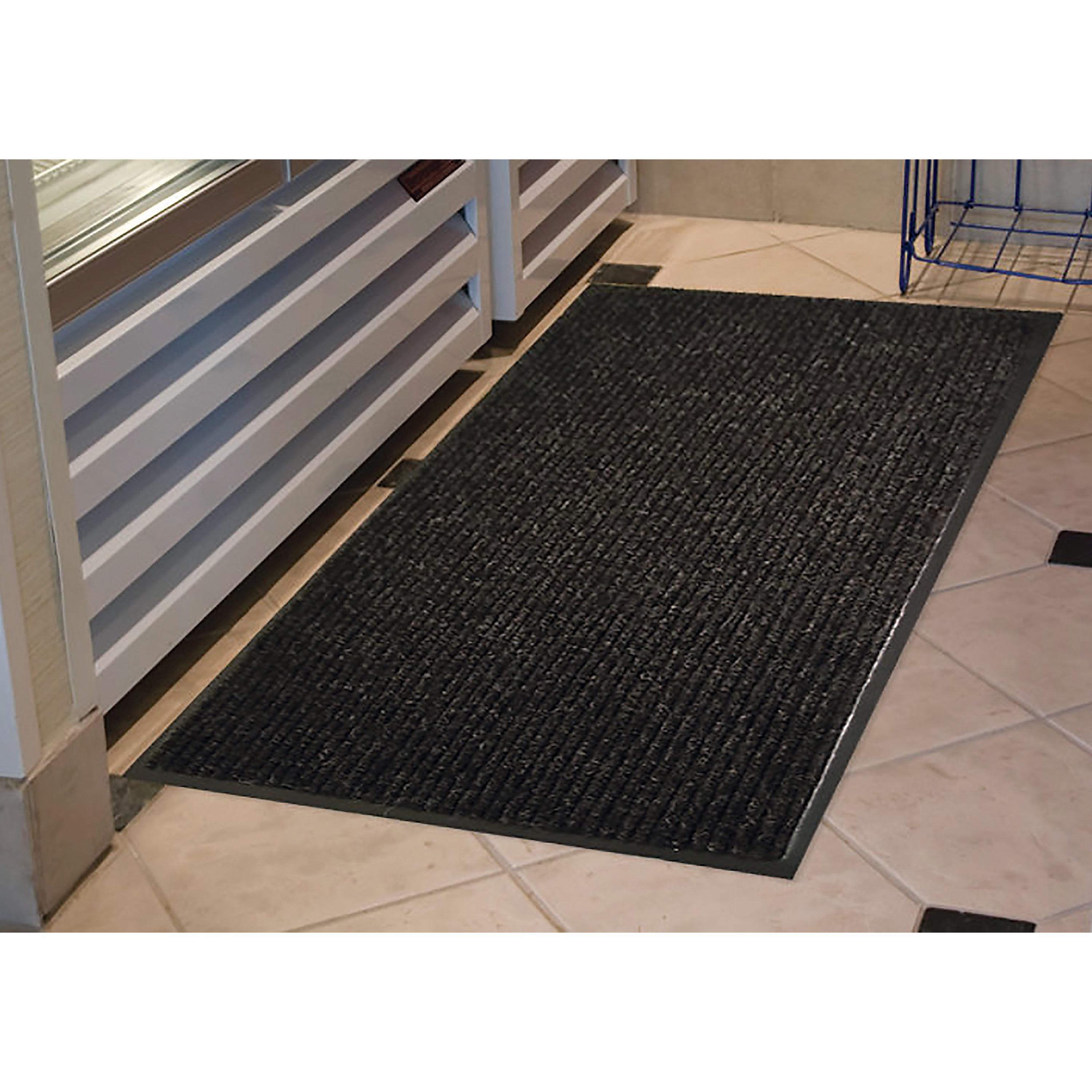 Genuine Joe WaterGuard Indoor/Outdoor Mats - Carpeted Floor, Hard