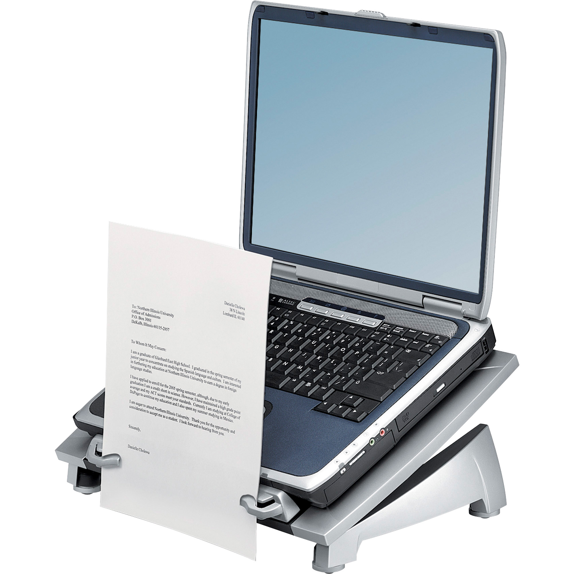 Fellowes Office Suites Laptop Riser Plus - Support pour ordinateur