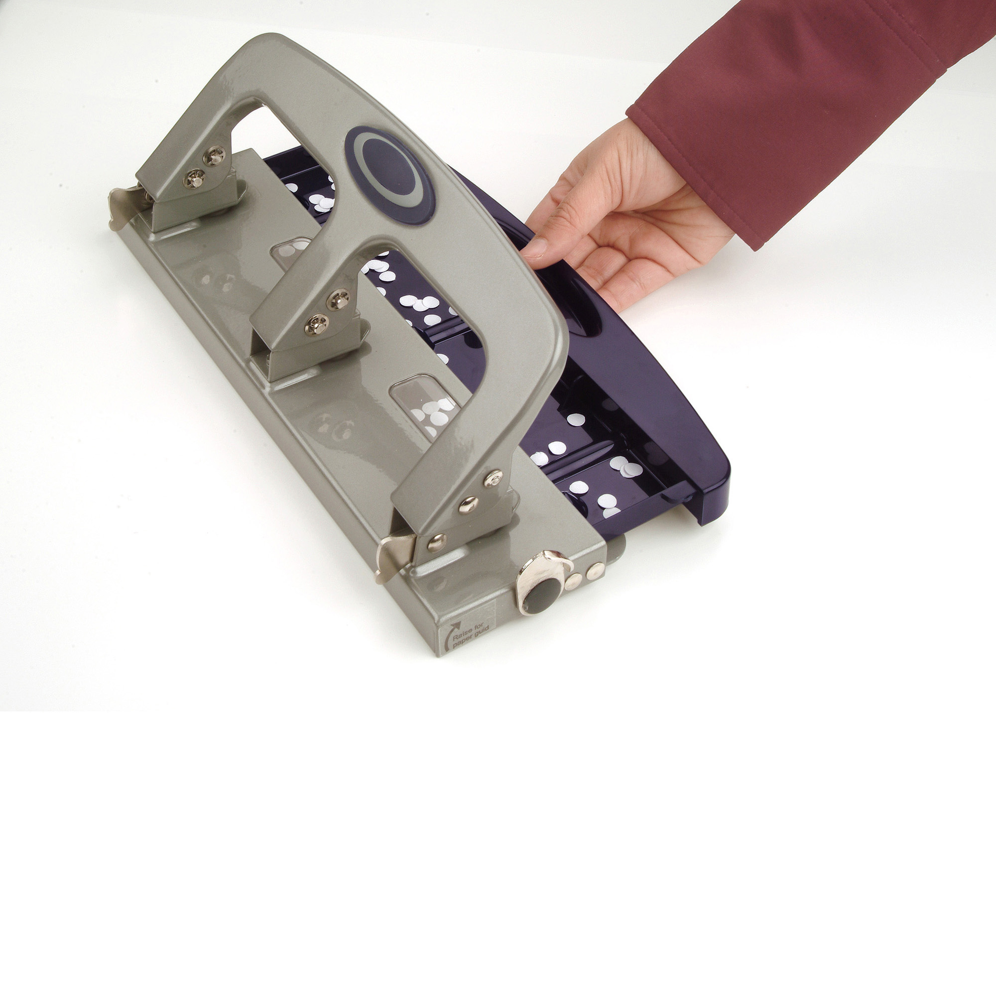 Officemate Deluxe 3-Hole Punch - The Office Point
