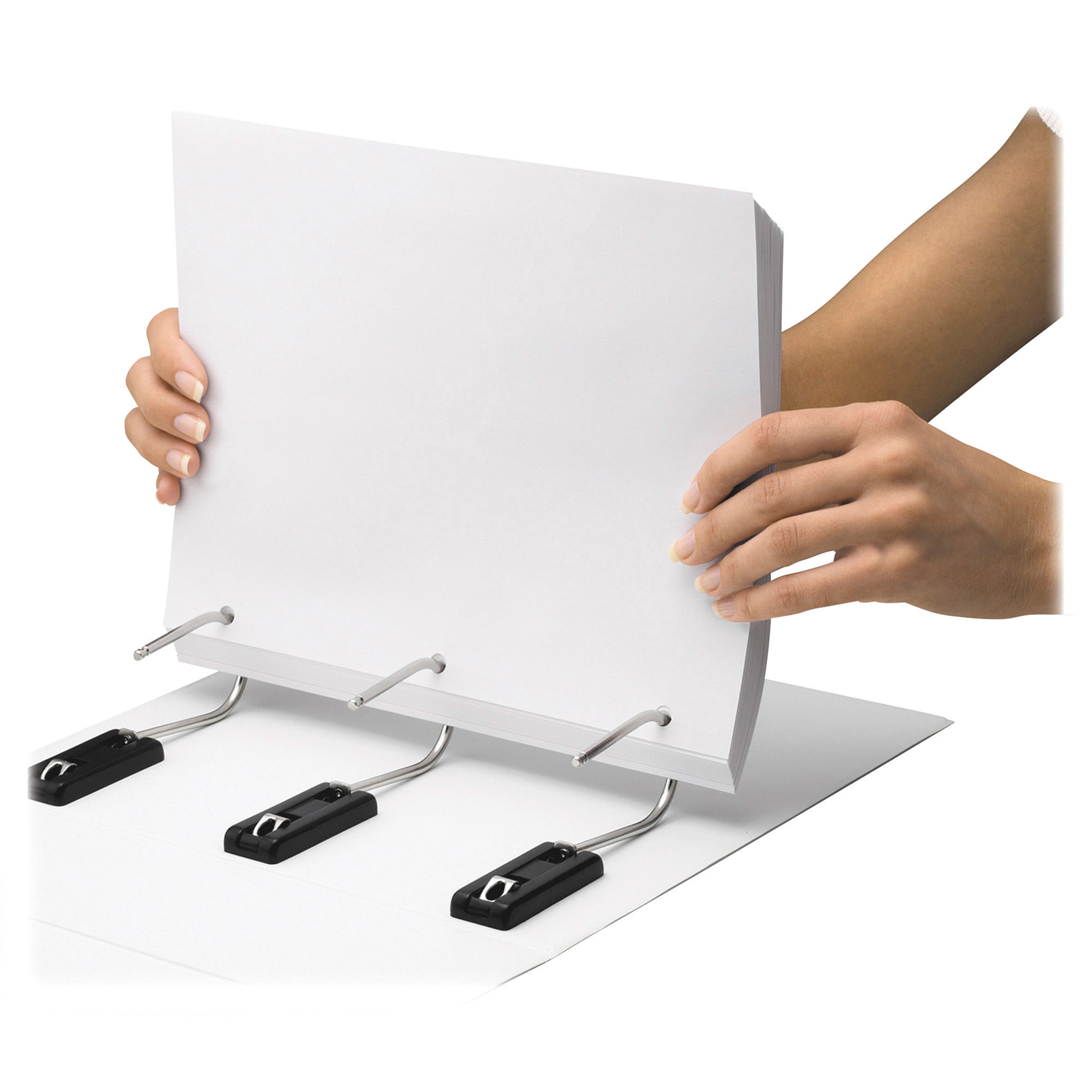 IdeaStream Gapless Dshape Ring View Binder 3" Binder Capacity