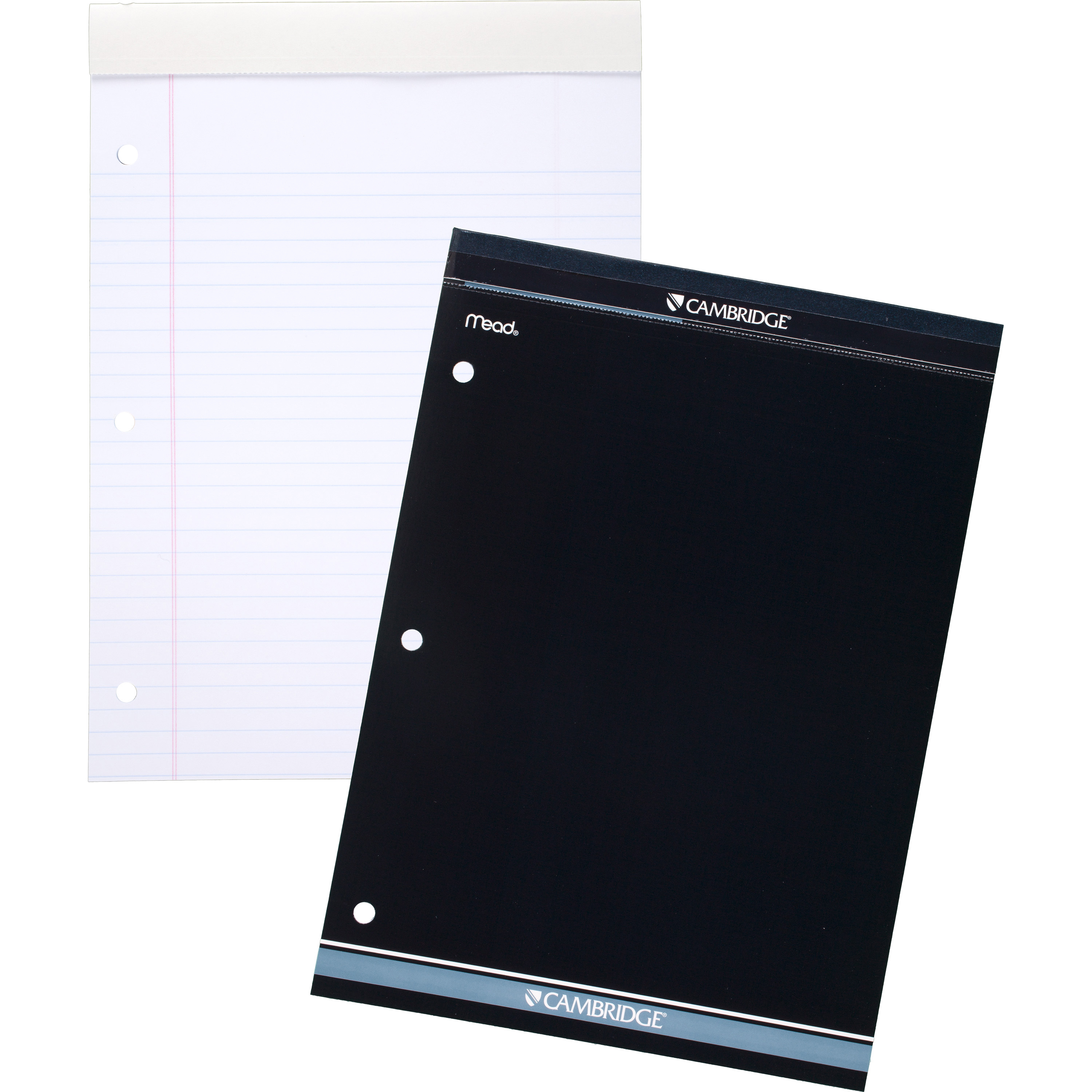 School Smart Graph Paper Pads with Chipboard Back, Letter Size, Pack of 12,  White