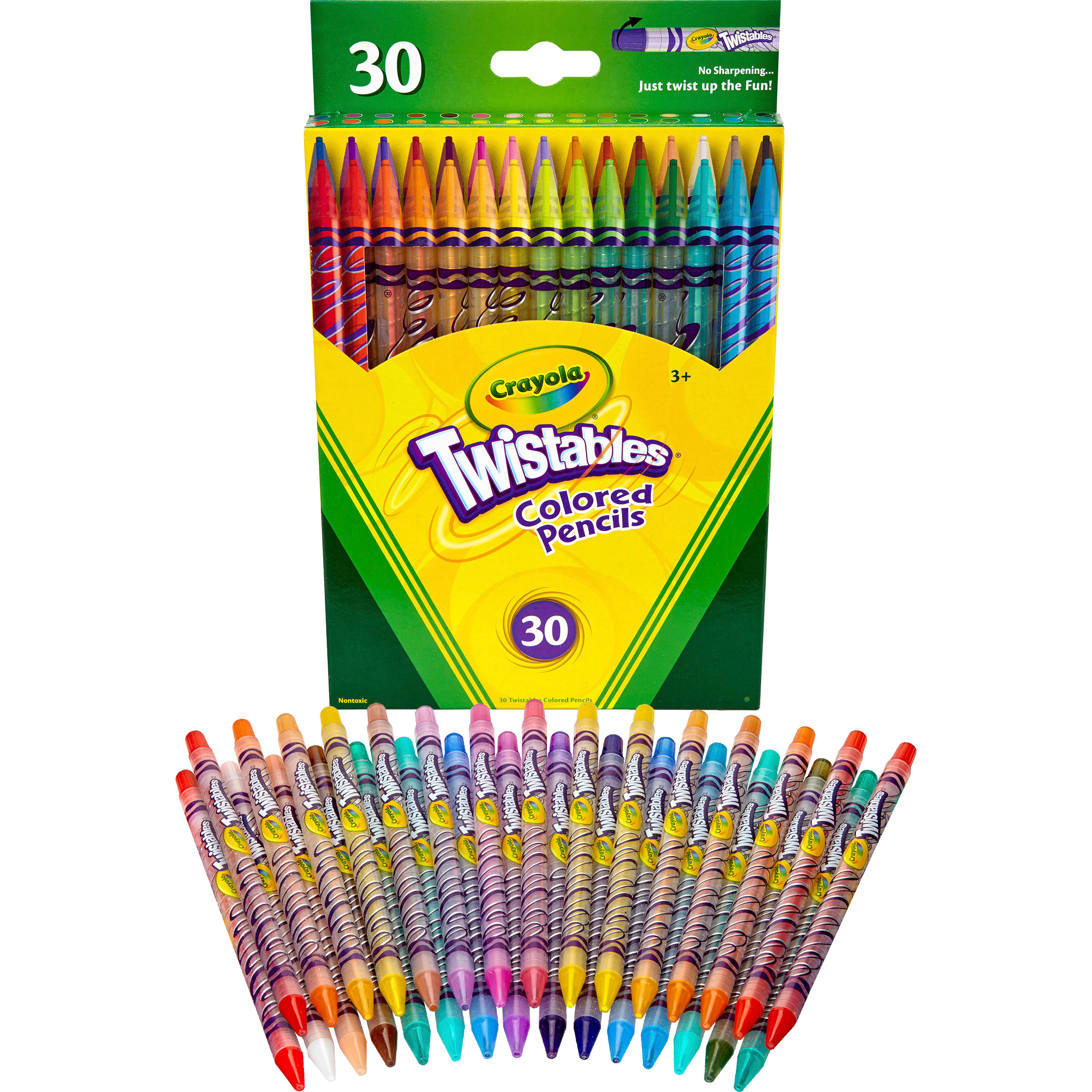 Erasable Colored Pencils, 15 Assorted Lead and Barrel Colors, 15/Set -  Zerbee