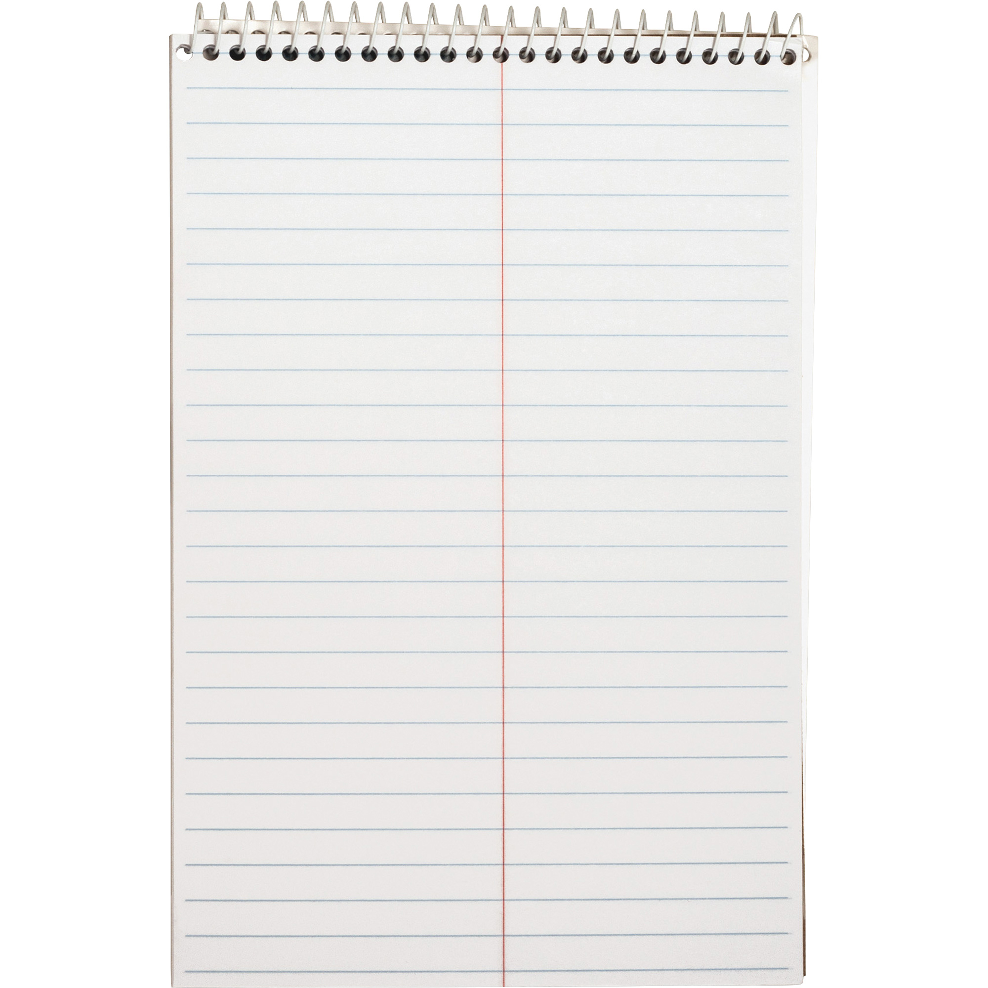 939888-1 Steno Note Pad: 6 in x 9 in Sheet Size, Gregg, White, 80 Sheets, Blue,  Card Stock, 12 PK