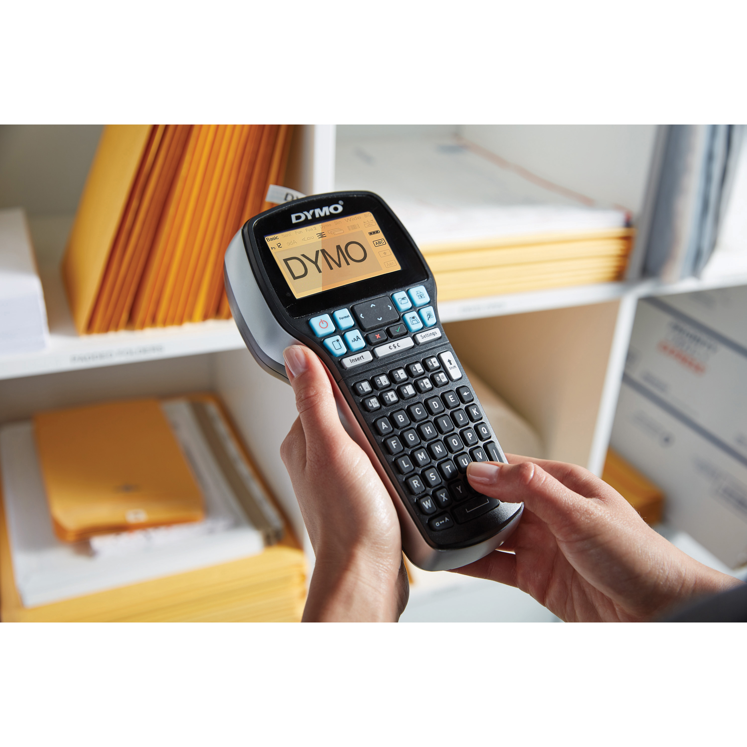 DYMO LabelManager 420P (1768815) High Performance Portable Label Maker with  PC or Mac Connection 