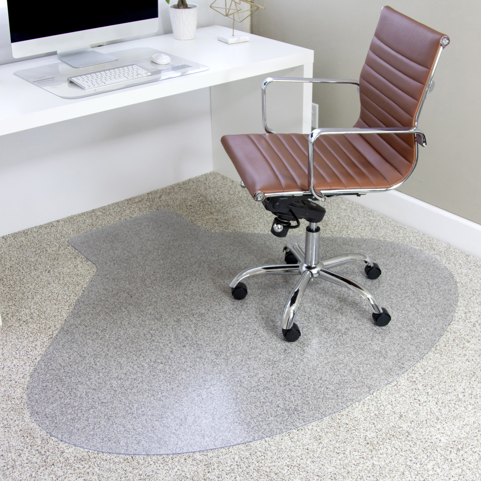 Deflecto Ergonomic Sit-Stand Chair Mat for Multi-surface