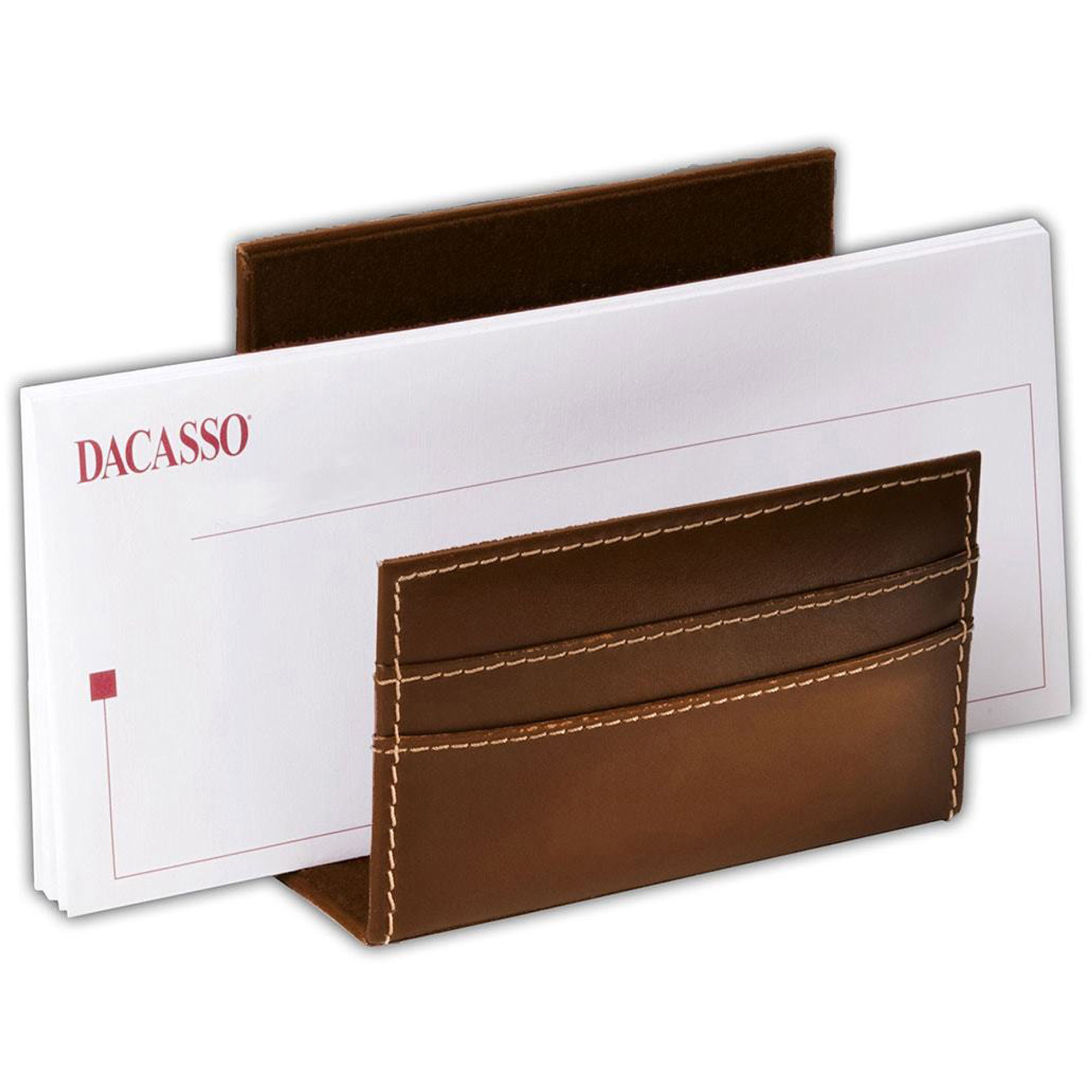 Leather Business Card Holder For Desks & Offices