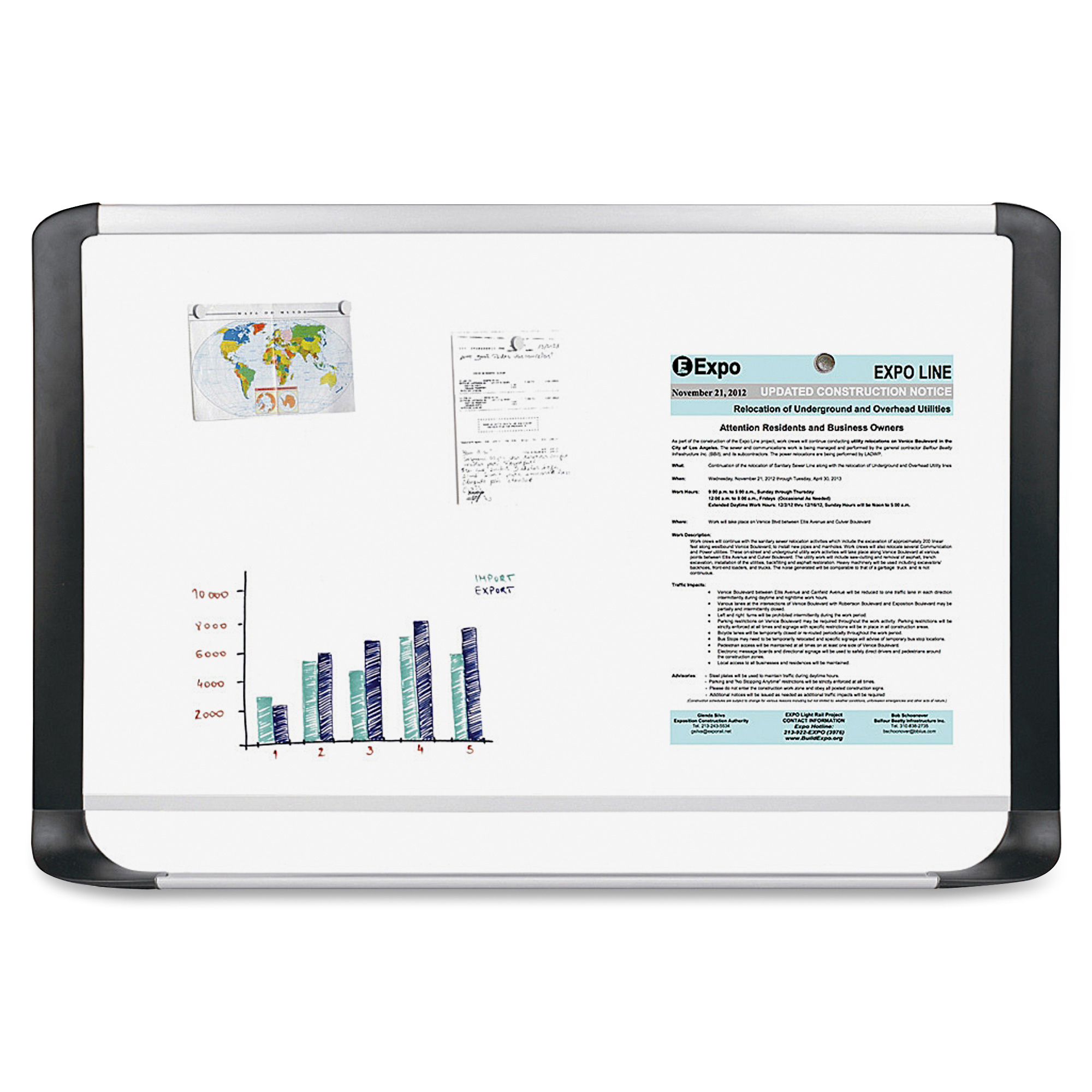 Tableau effa&ccedil;able à sec - MasterVision