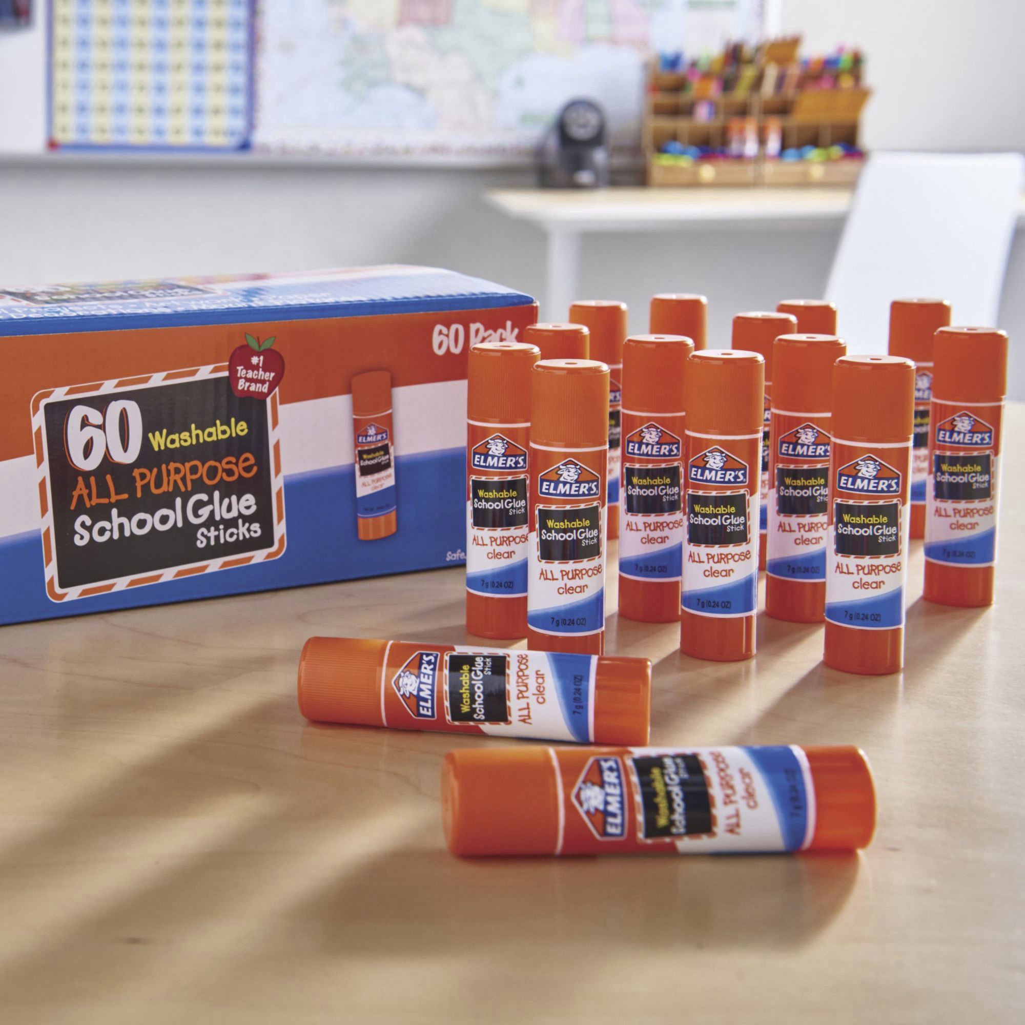 EPIE501 - Elmer's Washable All Purpose School Glue Sticks Pack 
