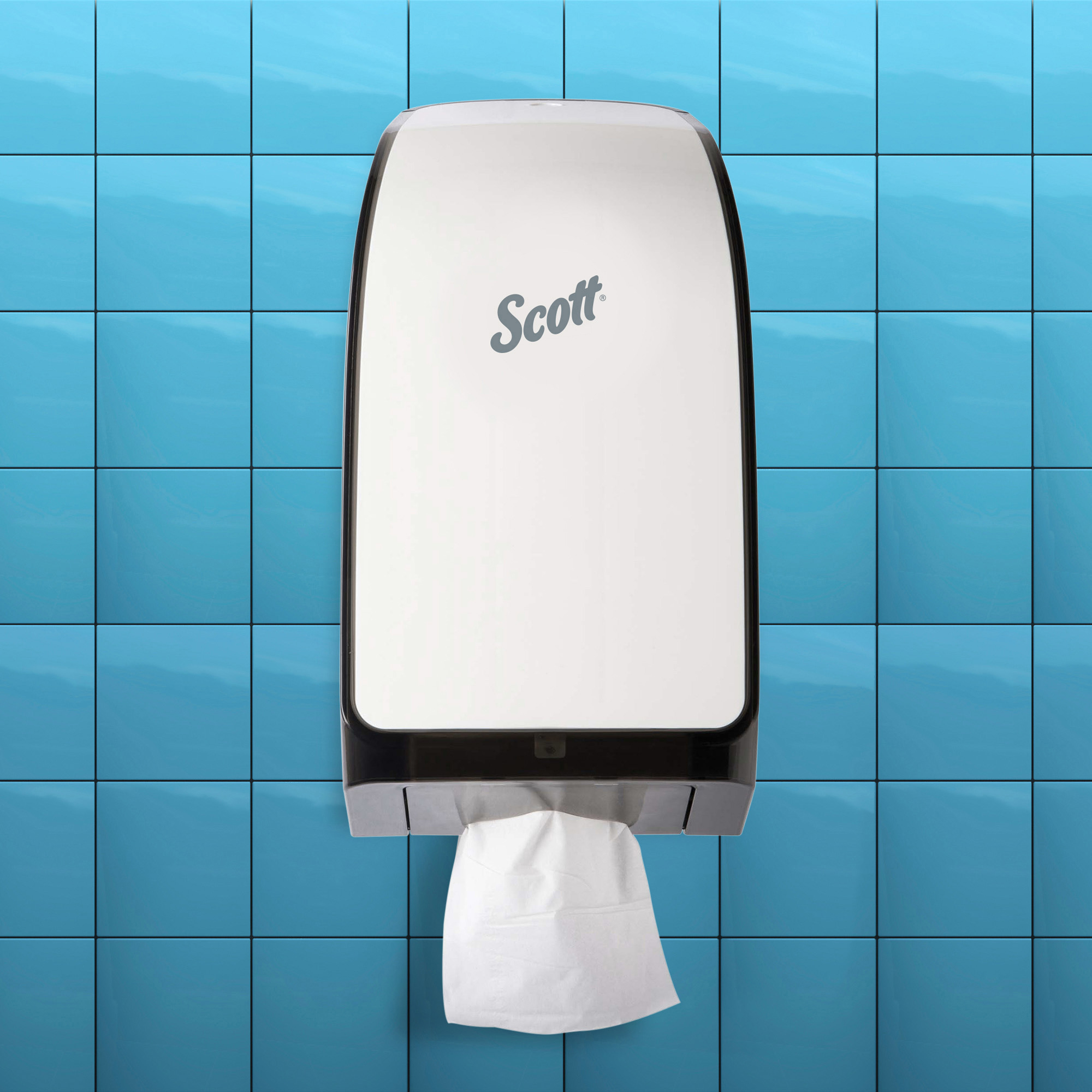 Kimberly-Clark Professional 40407 Scott Control Vertical Bathroom Tissue Dispenser – White