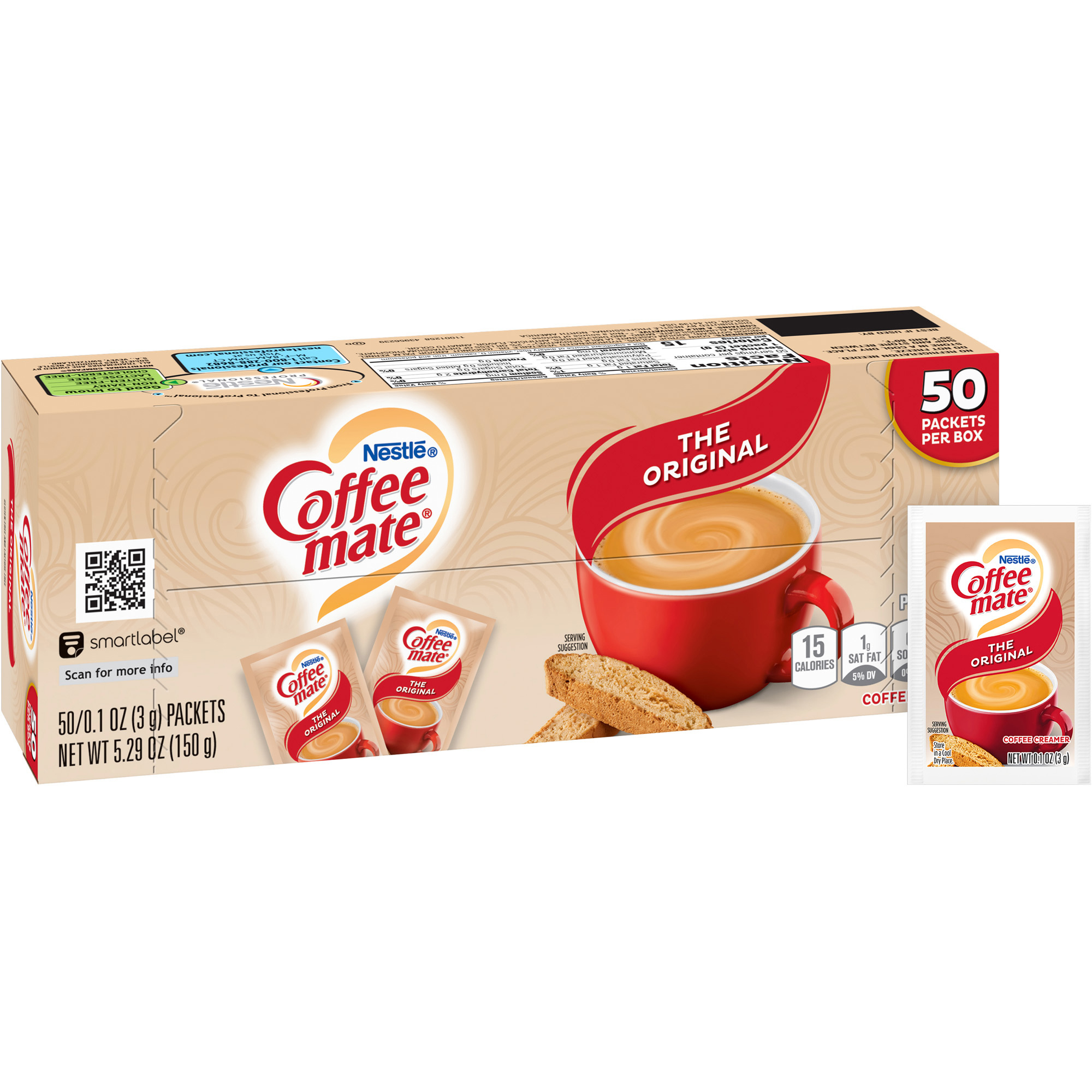 Nestlé® Coffeemate® Coffee Creamer Original powder packets