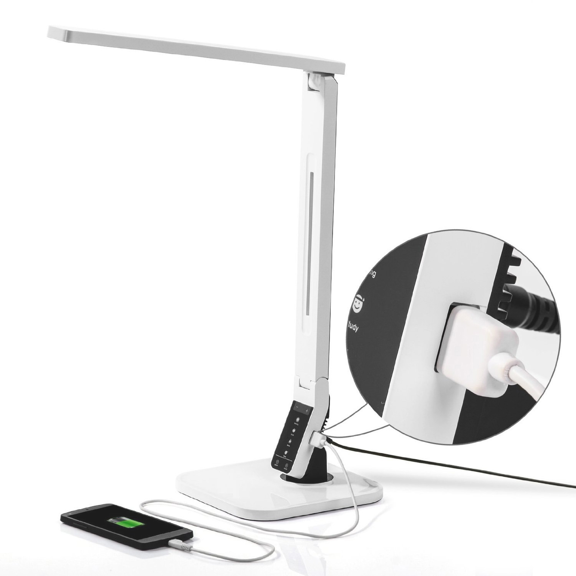 lorell smart led desk lamp