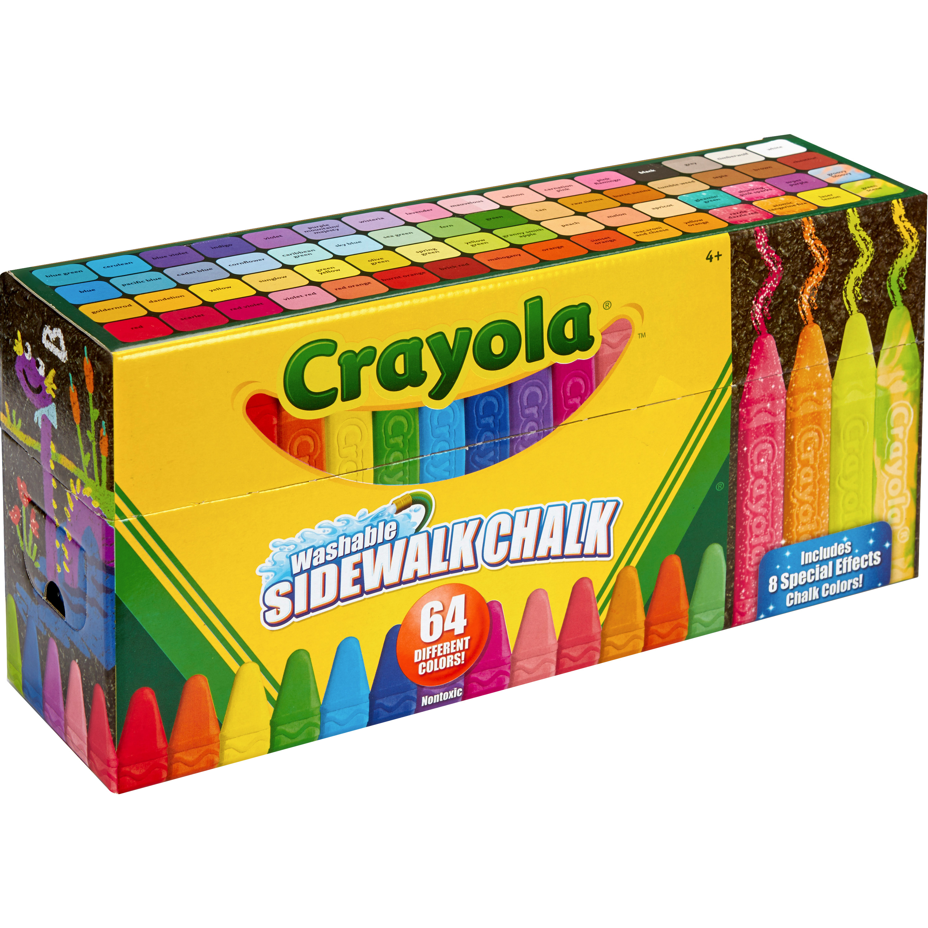 Crayola LLC 1 Chalk Box, 12 Chalk Sticks Chalk Or Chalk Holder