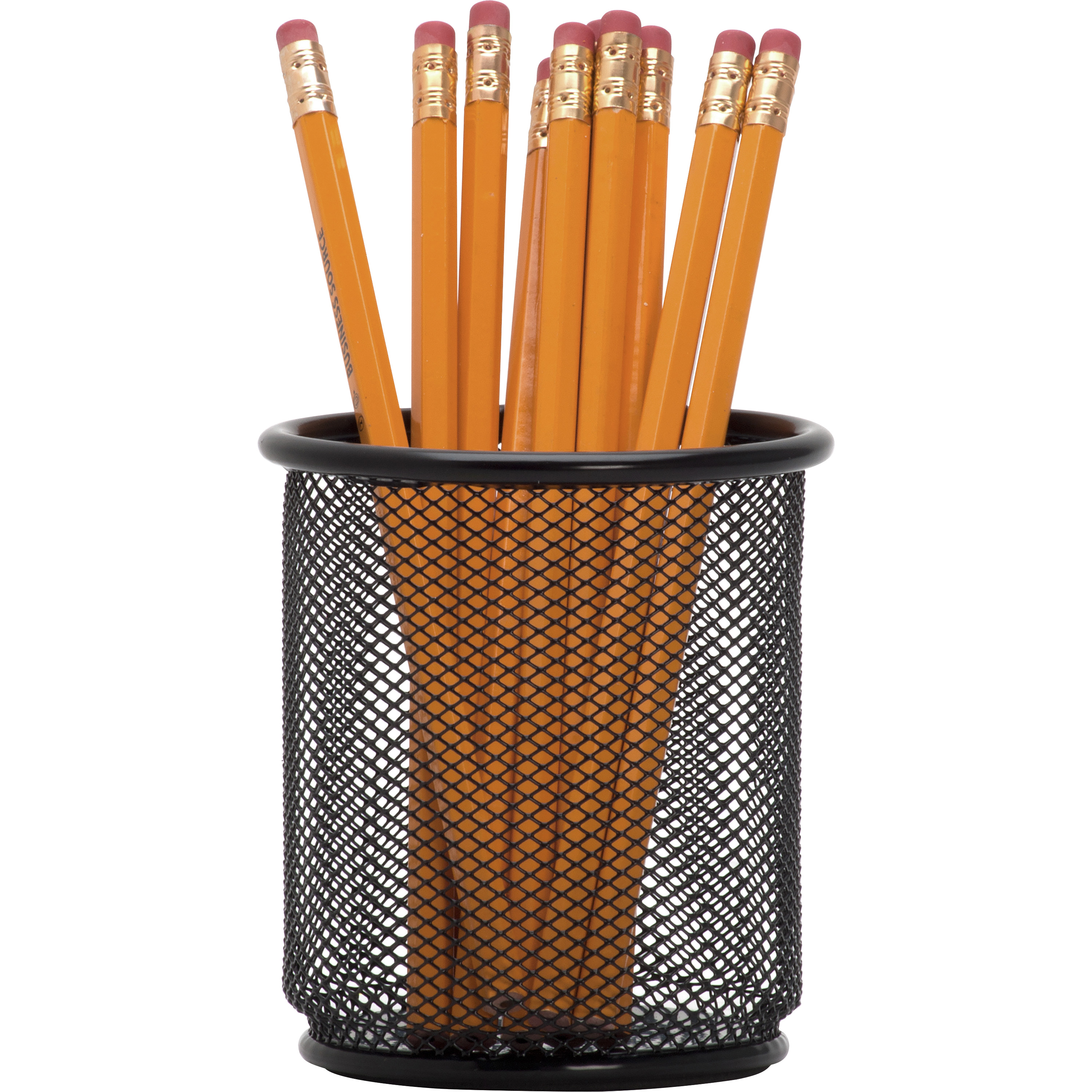 Lorell Mesh Wire Pencil Cup Holders