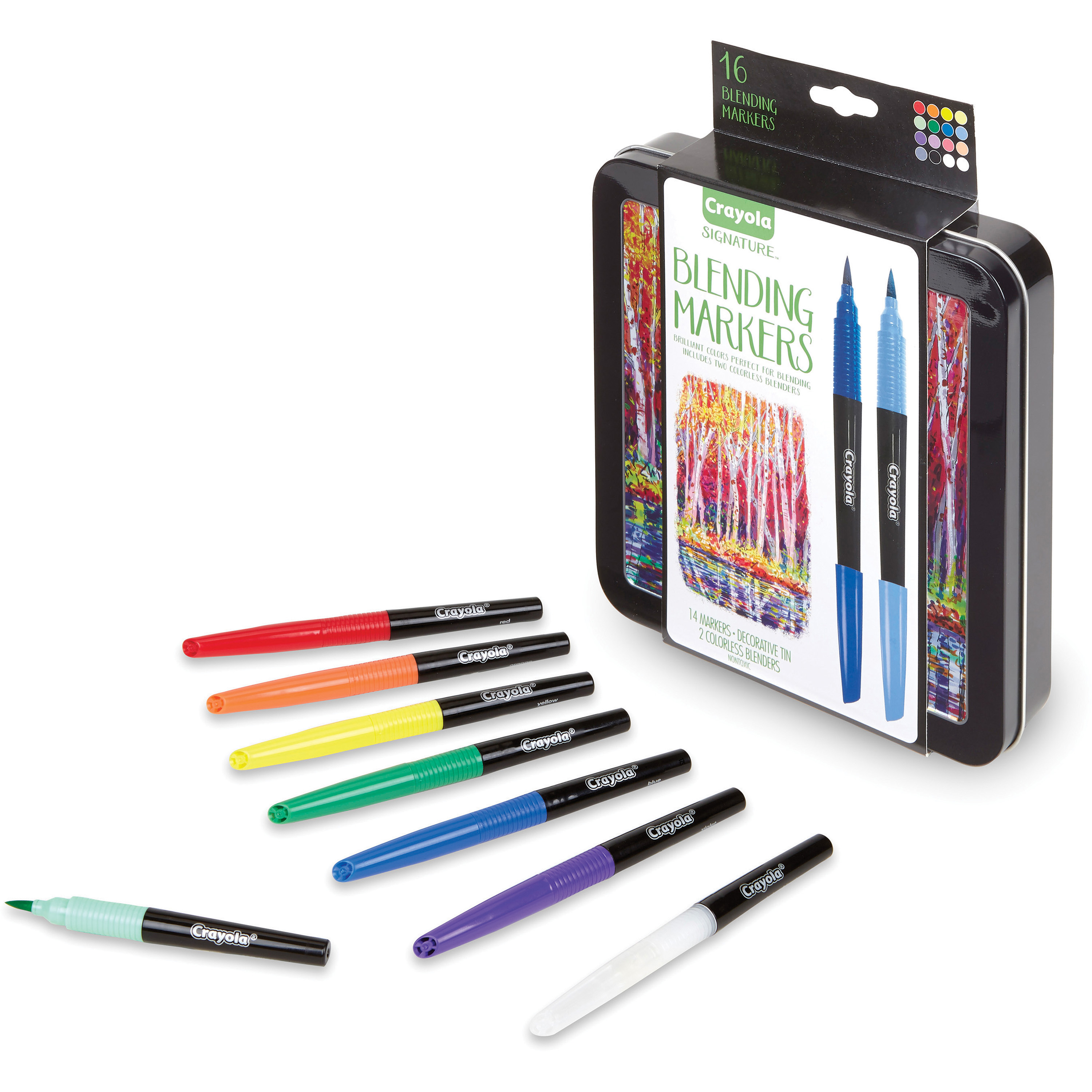 Crayola Blending Markers - 16 / Set - Yuletide Solutions