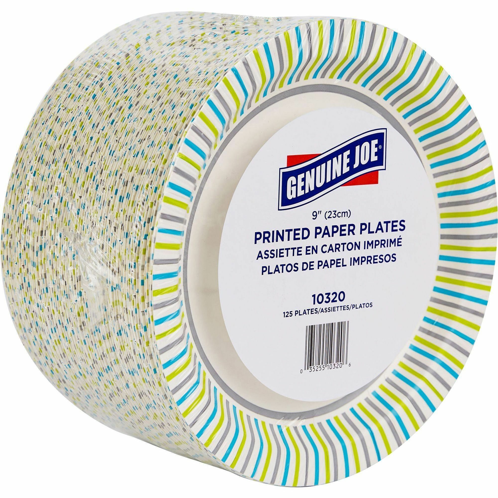 Dixie 9 Economy White Paper Plates