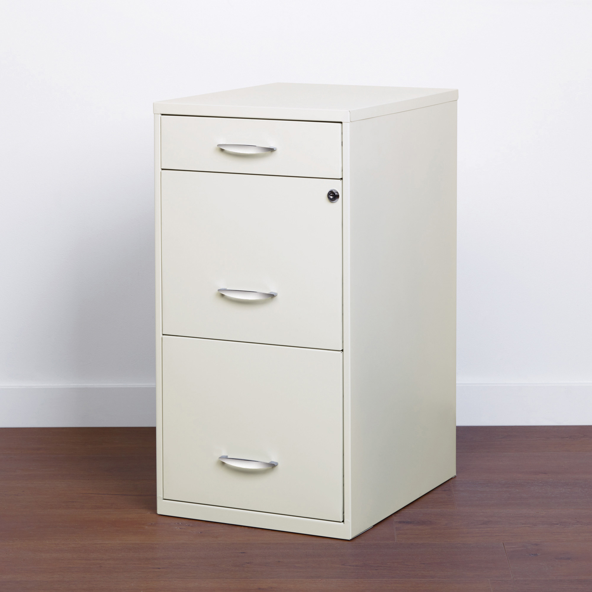 Lorell SOHO White 3drawer File Simcoe Office Products