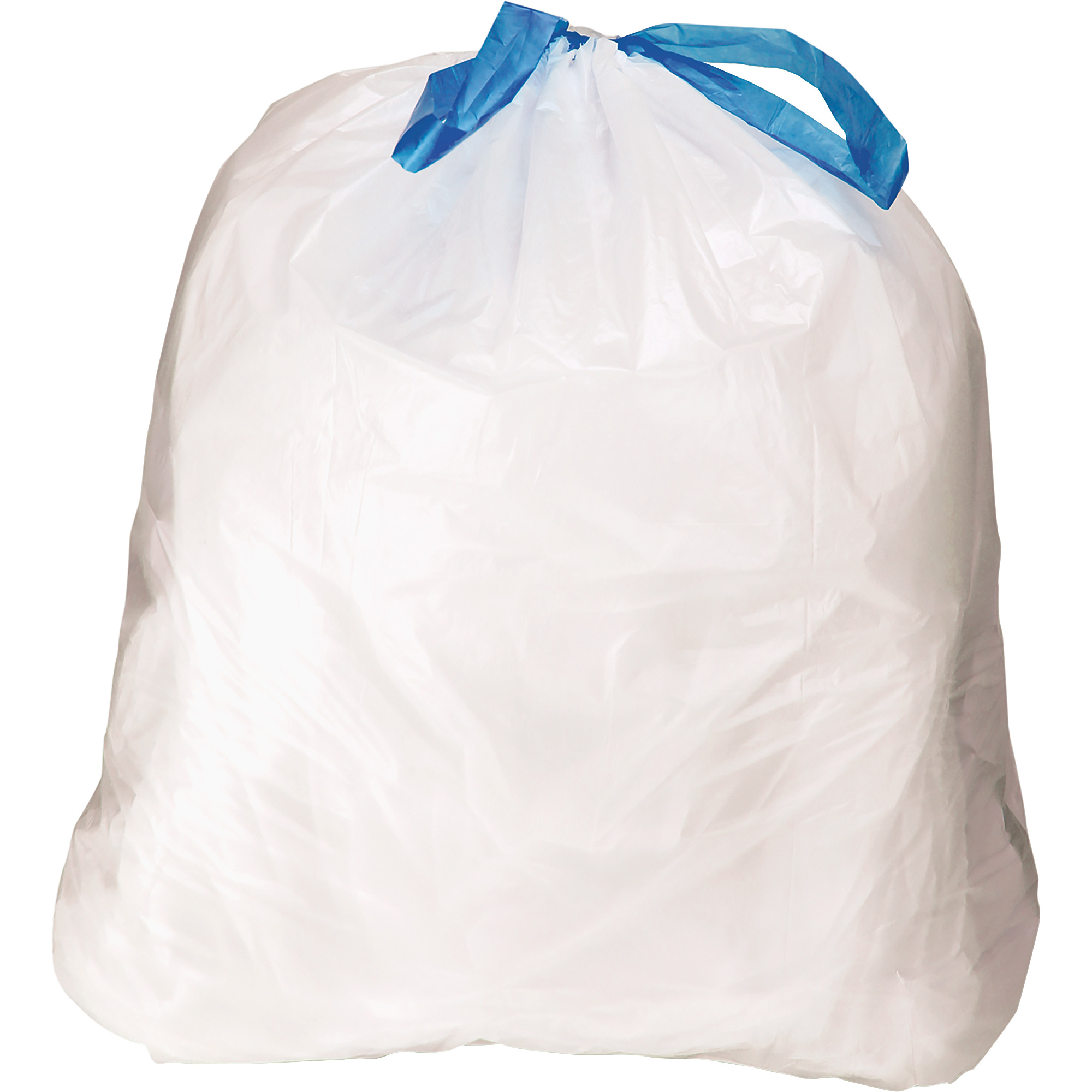 Hefty CinchSak 13-gallon Drawstring Bags - 13 gal Capacity - White -  45/Pack - Garbage, Kitchen - Filo CleanTech