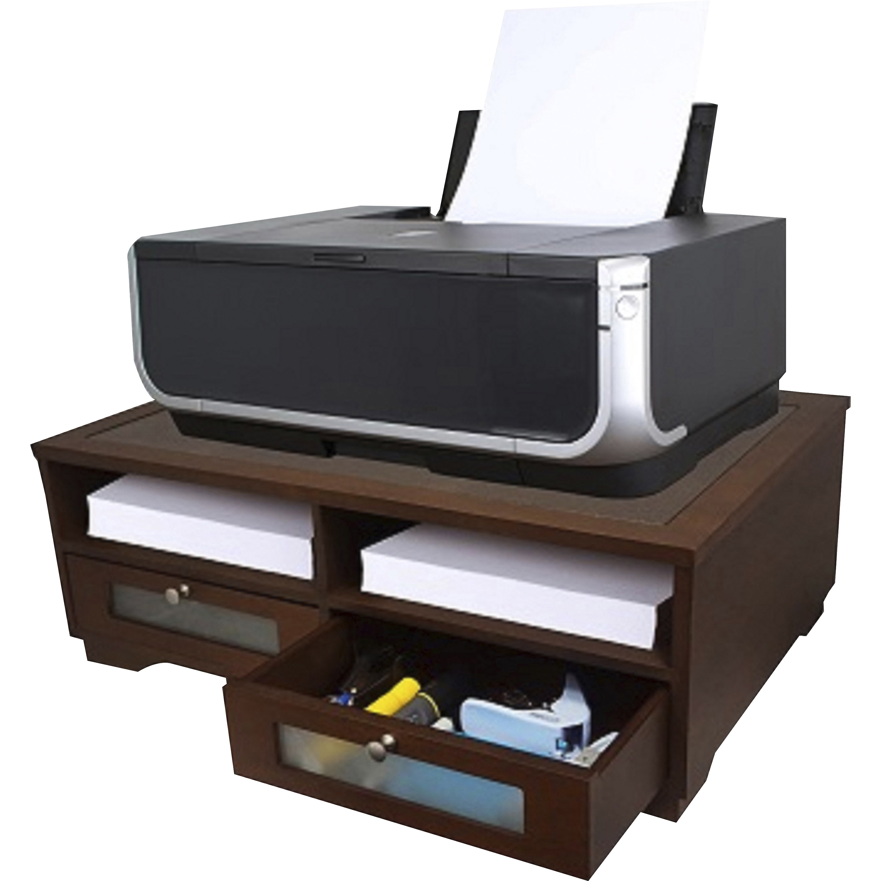 Victor Heritage Wood H1130 Printer Stand 2 x Shelf(ves) 7.8" Height