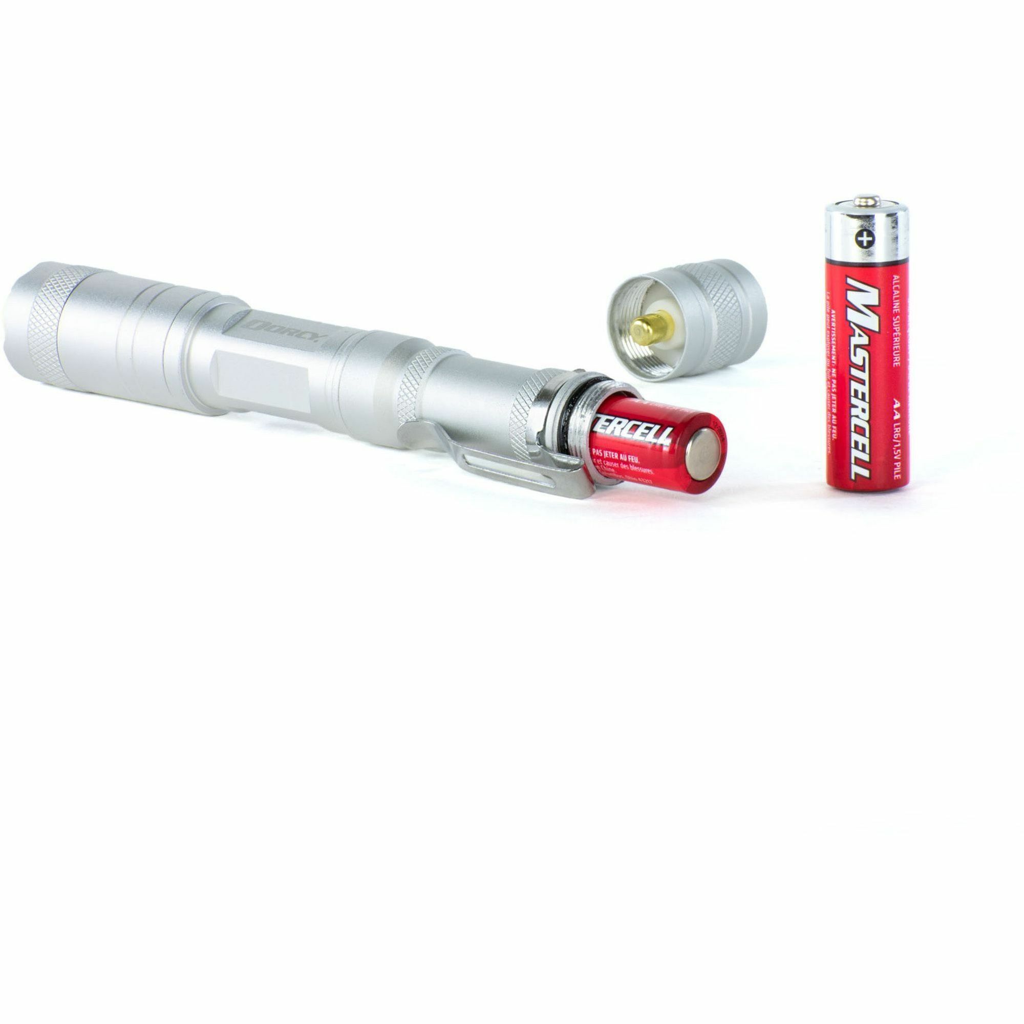 Dorcy Ultra HD Series COB Swivel Flashlight AAA - MetalClip