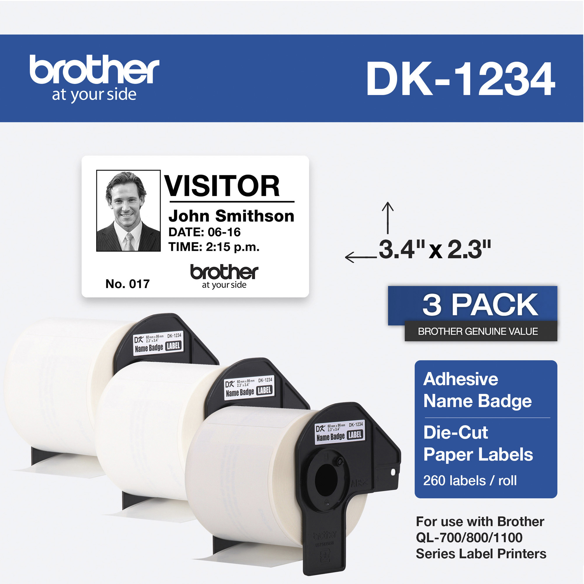 Brother DK1202 Shipping Paper Label - Micro Center