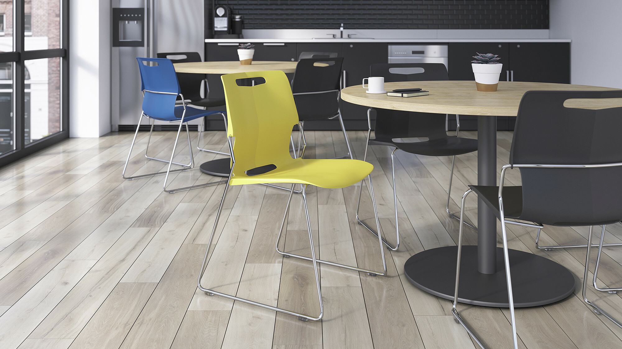 United Chair Pilo Stack Chair | OEX
