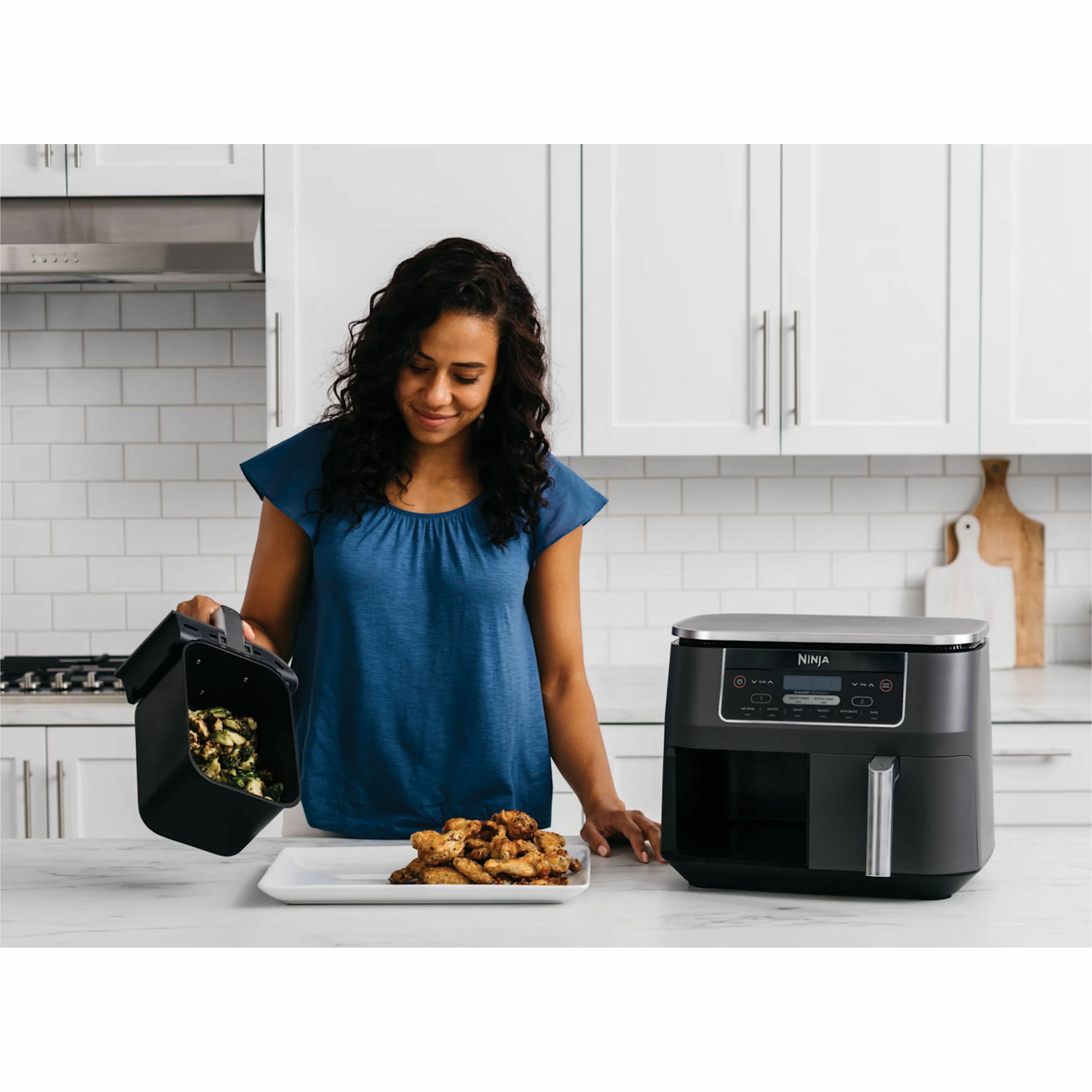 Ninja Foodi 6-in-1 8-qt. 2-Basket Air Fryer with DualZone Technology