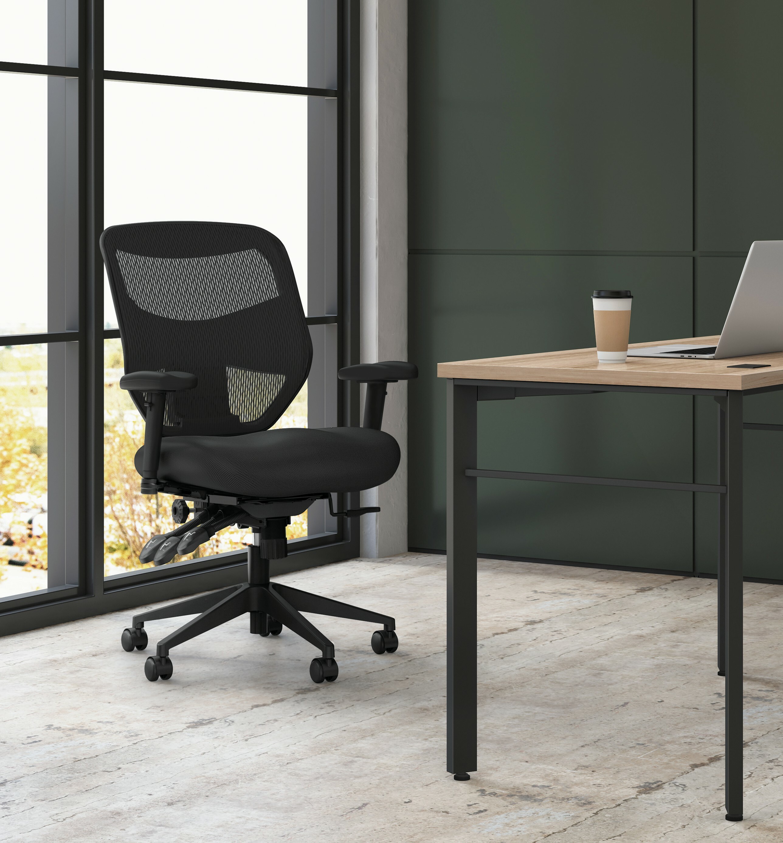 Dark Gray Max High Back Task Chair, Office Furniture