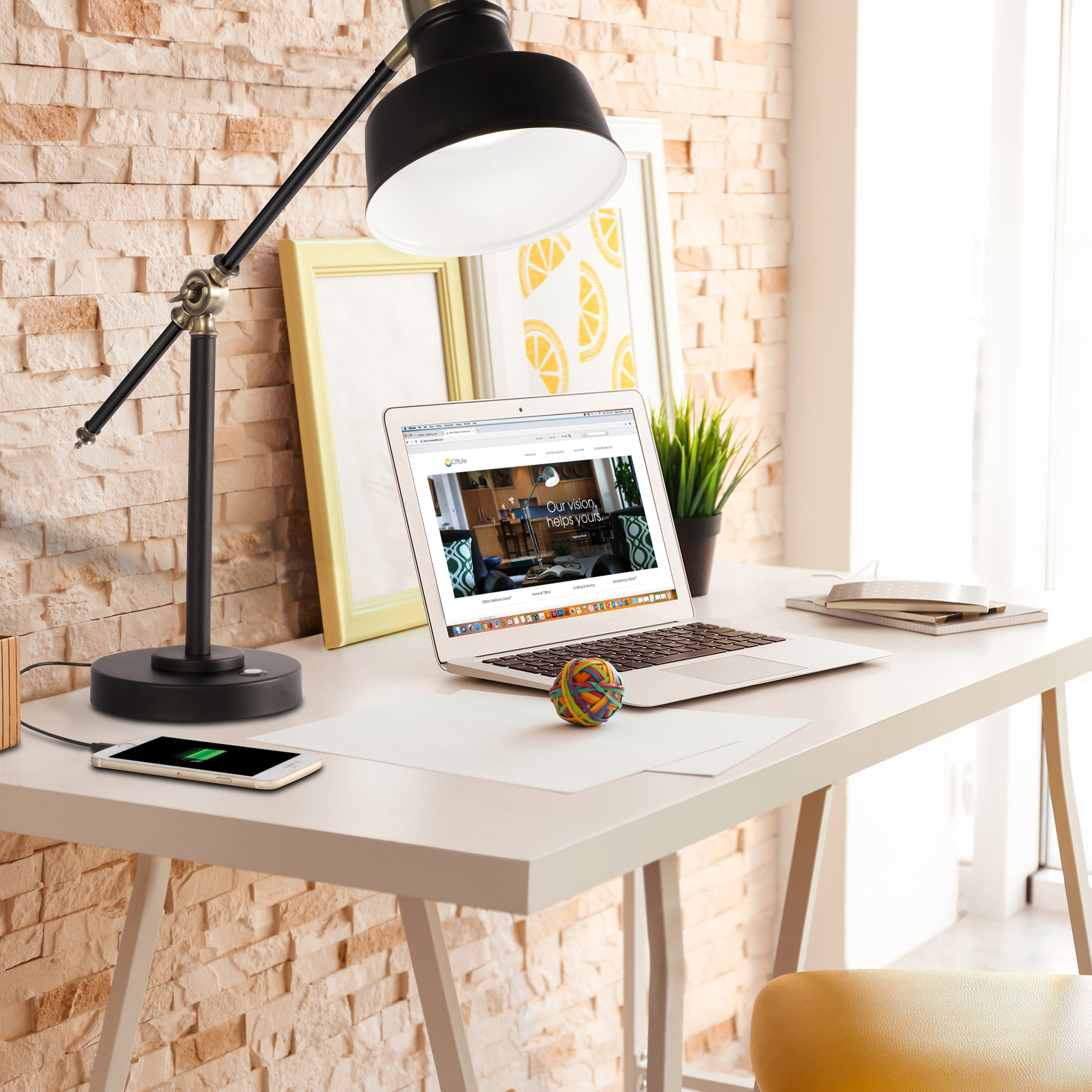 Ottlite wellness series renew led 2024 desk lamp