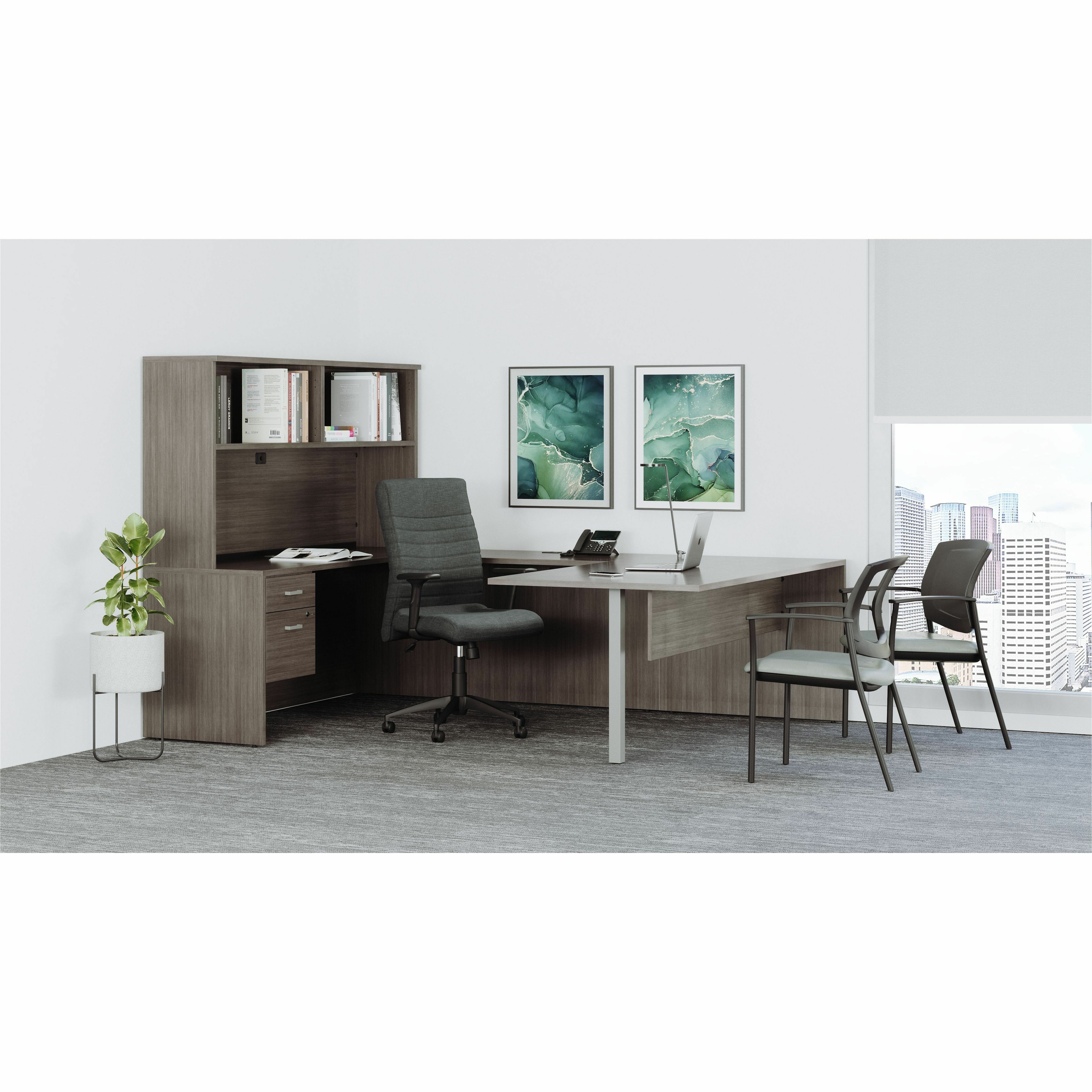 Carleton Fauteuil basculant à dossier haut, graphite