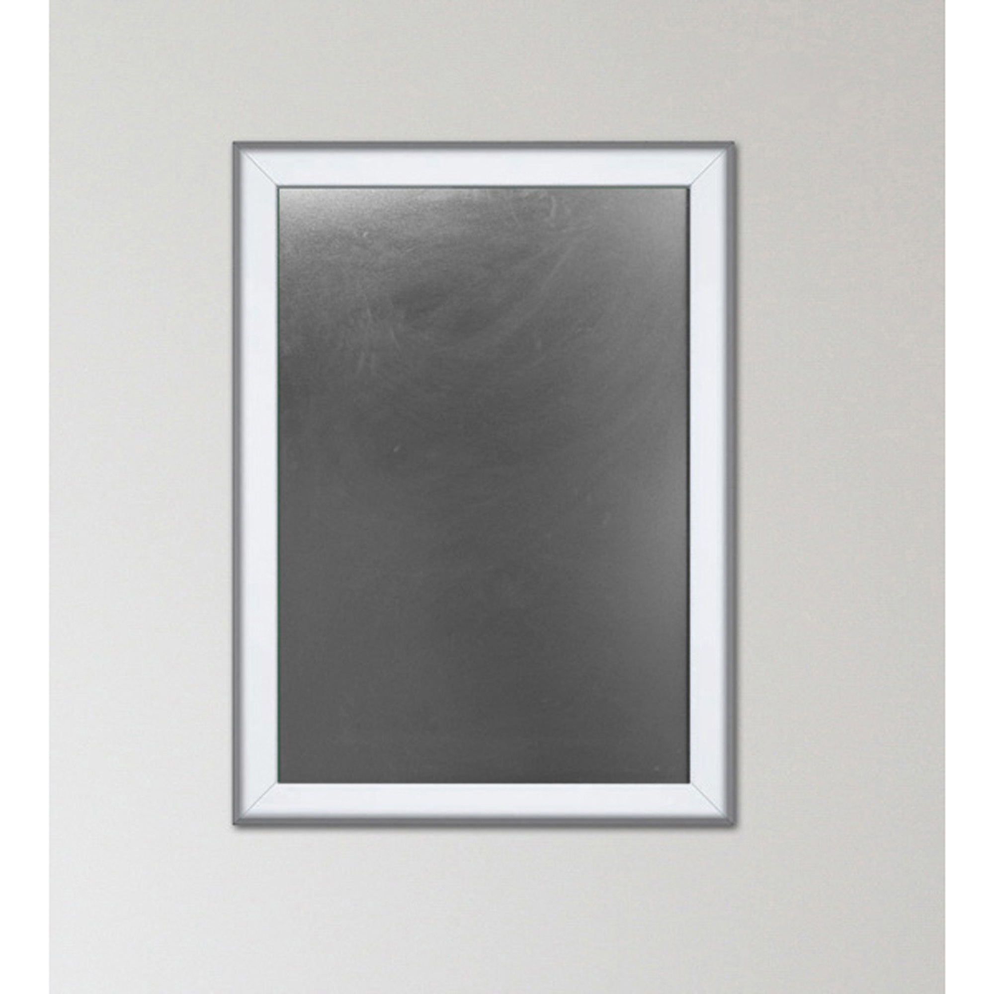 Seco Classic Snap Frame - 36 x 48 Frame Size - Rectangle - Black - 1 Each  - Aluminum - Silver