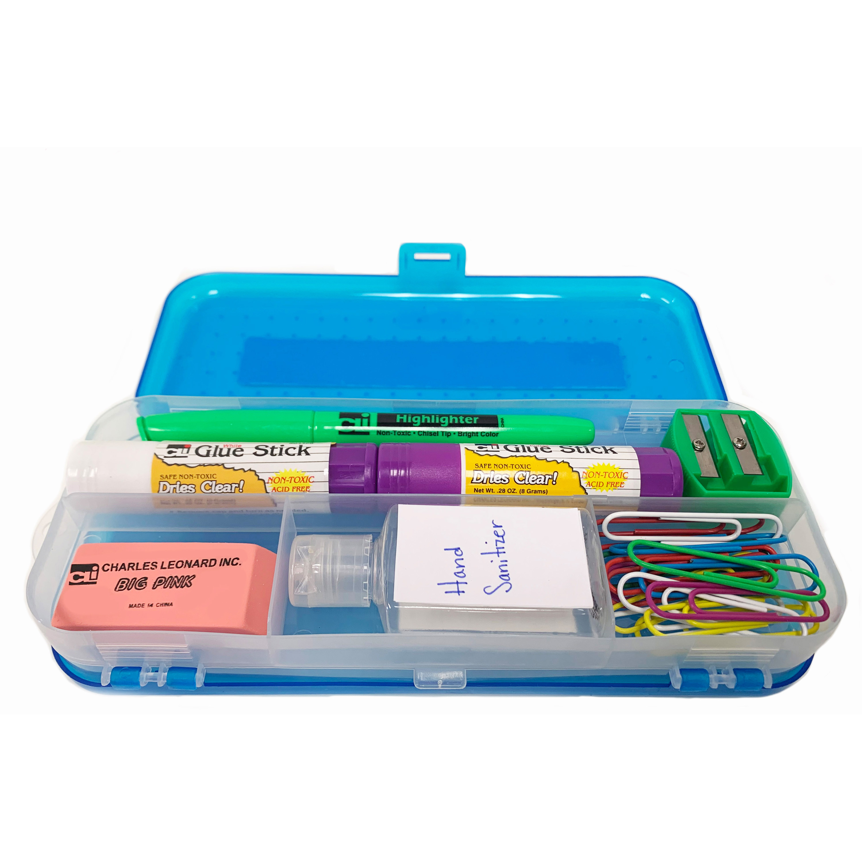 CLI Double-sided Pencil Boxes - 1.5 Height x 8.5 Width x 3.5 Depth