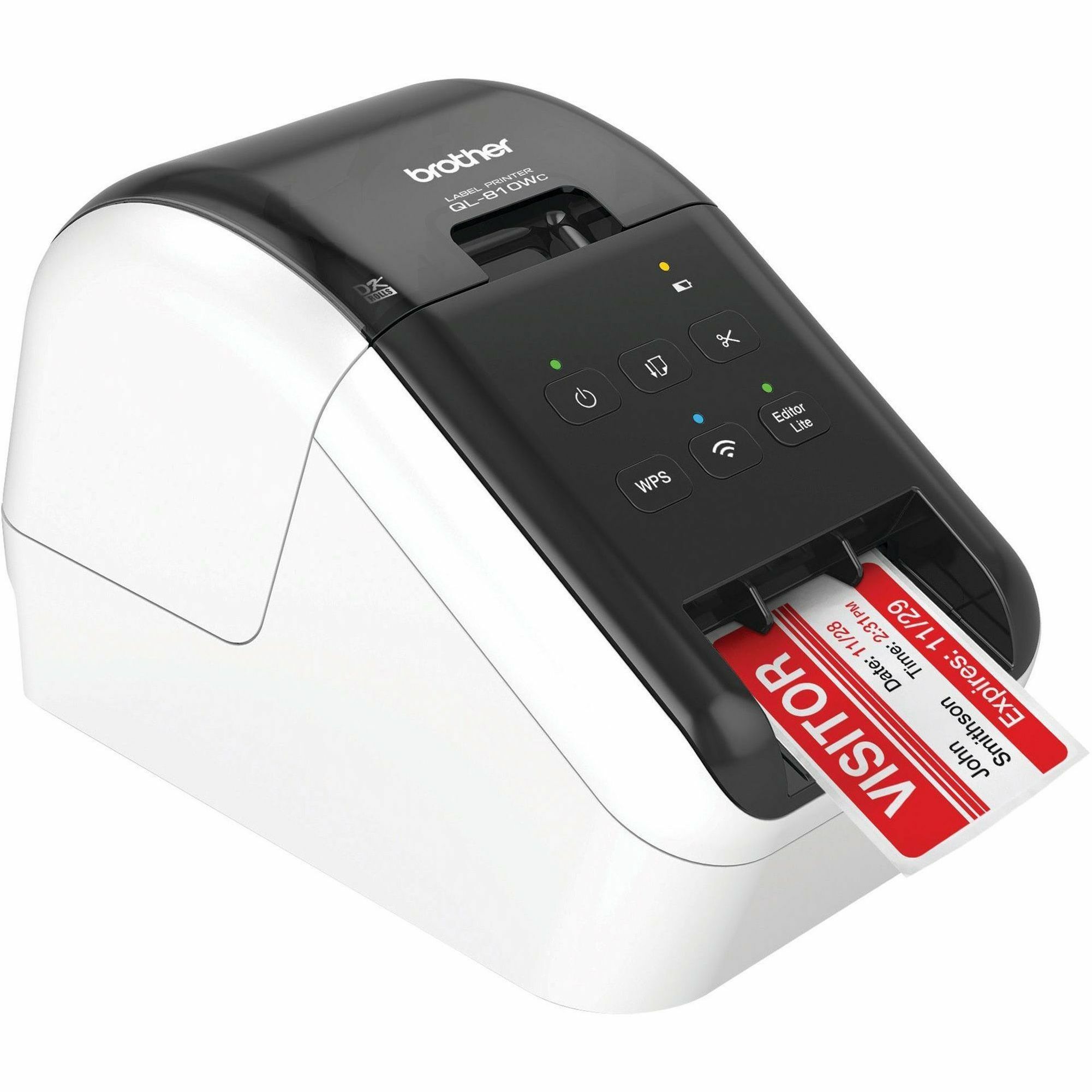 Brother QL-810WC Ultra Fast Label Printer with Wireless - QL-810WC Ultra Fast Label Printer Networking - Perfect Output, LLC DBA LaserEquipment