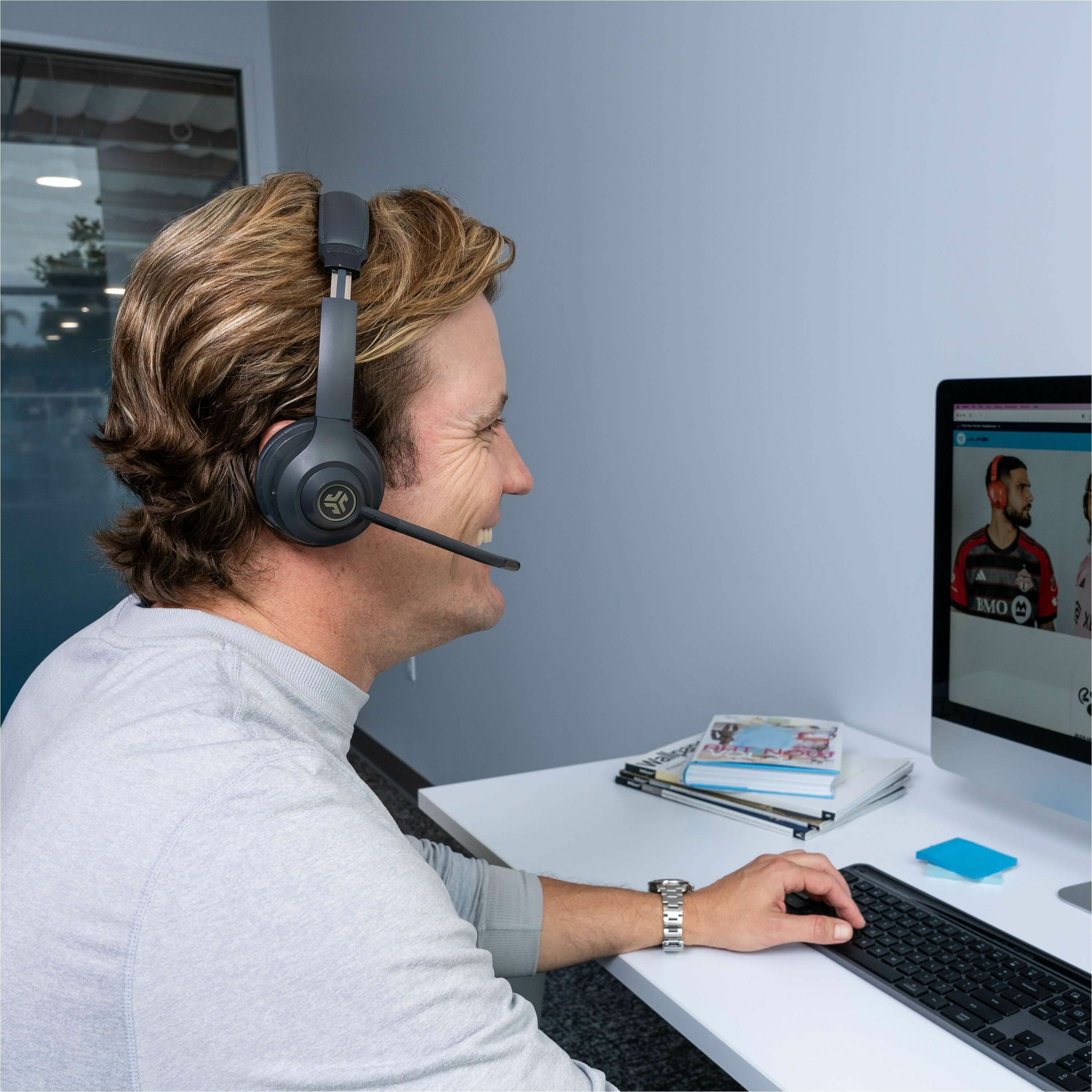 JLab - Casque Go Work IFCHBGOWORKRBLK4