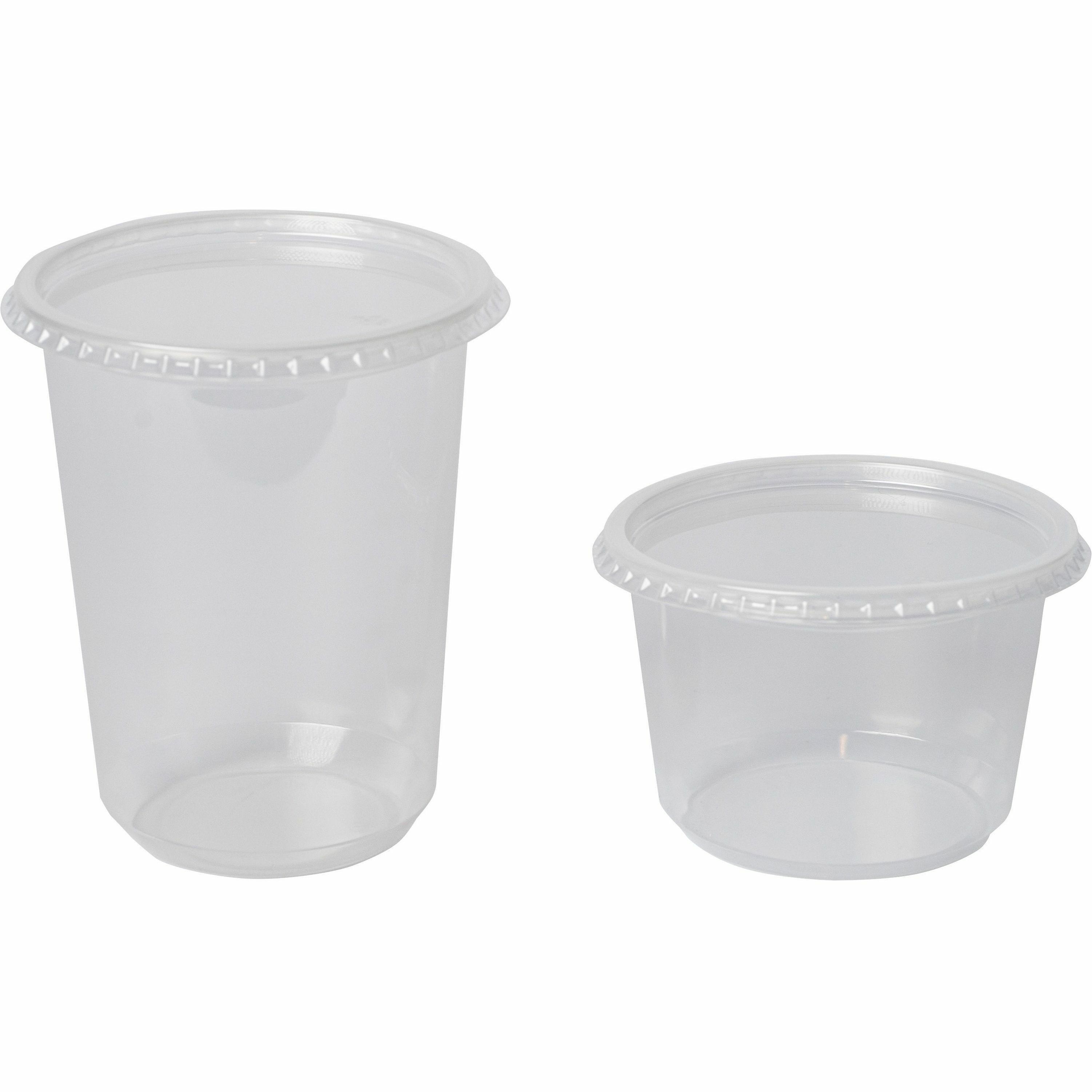 32 oz Plastic Deli Containers - 500 Count