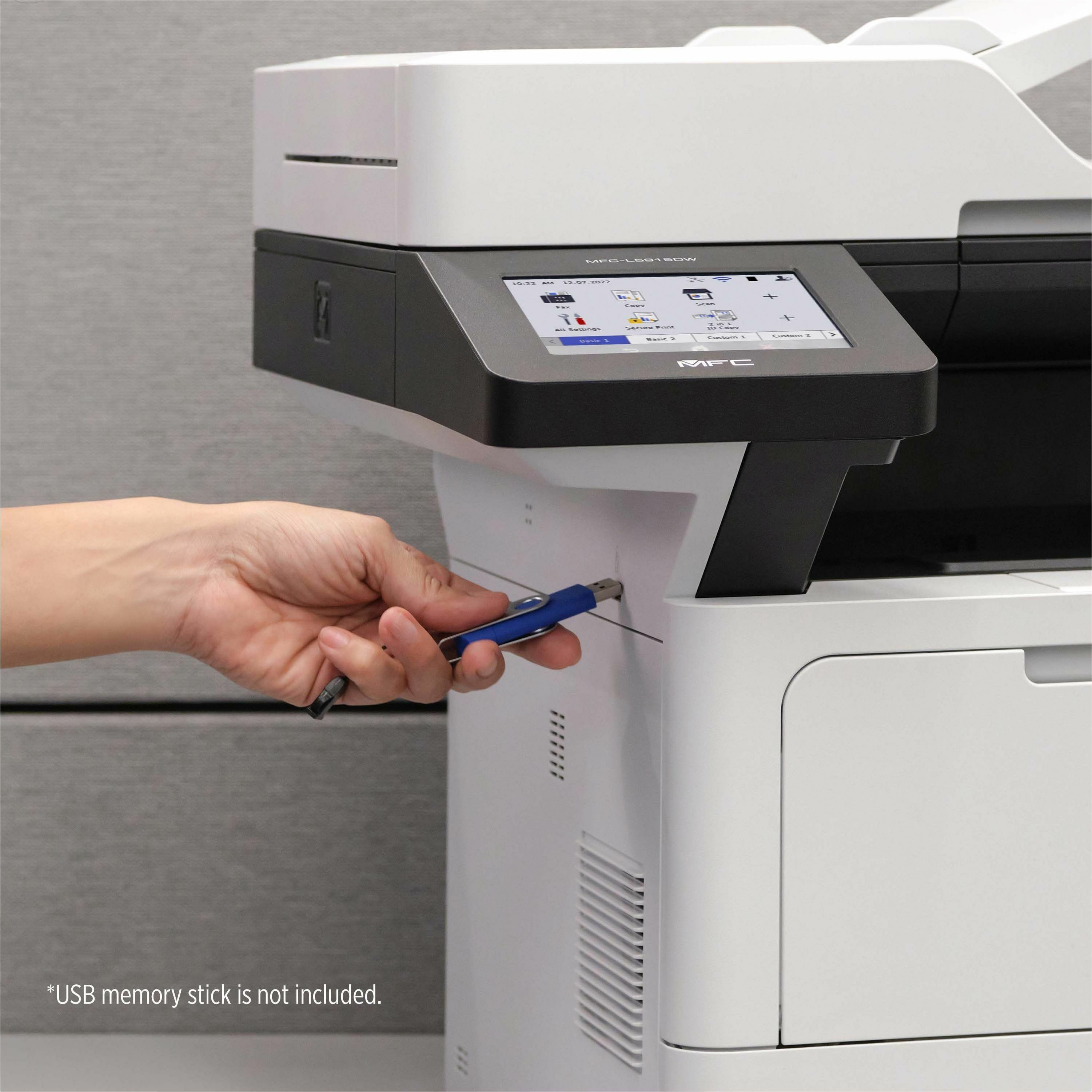 Brother MFCL5915DW Laser Multifunction Printer - Monochrome