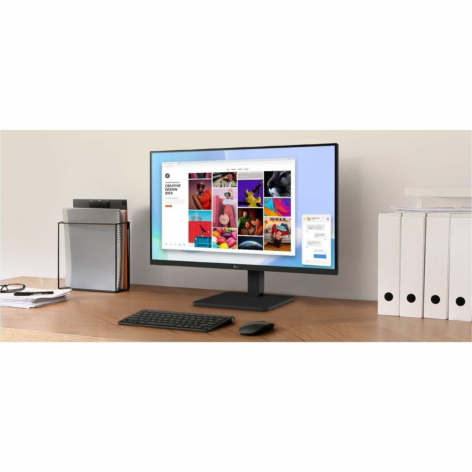 LG 27BA400-B 27" Class Full HD LCD Monitor - 16:9