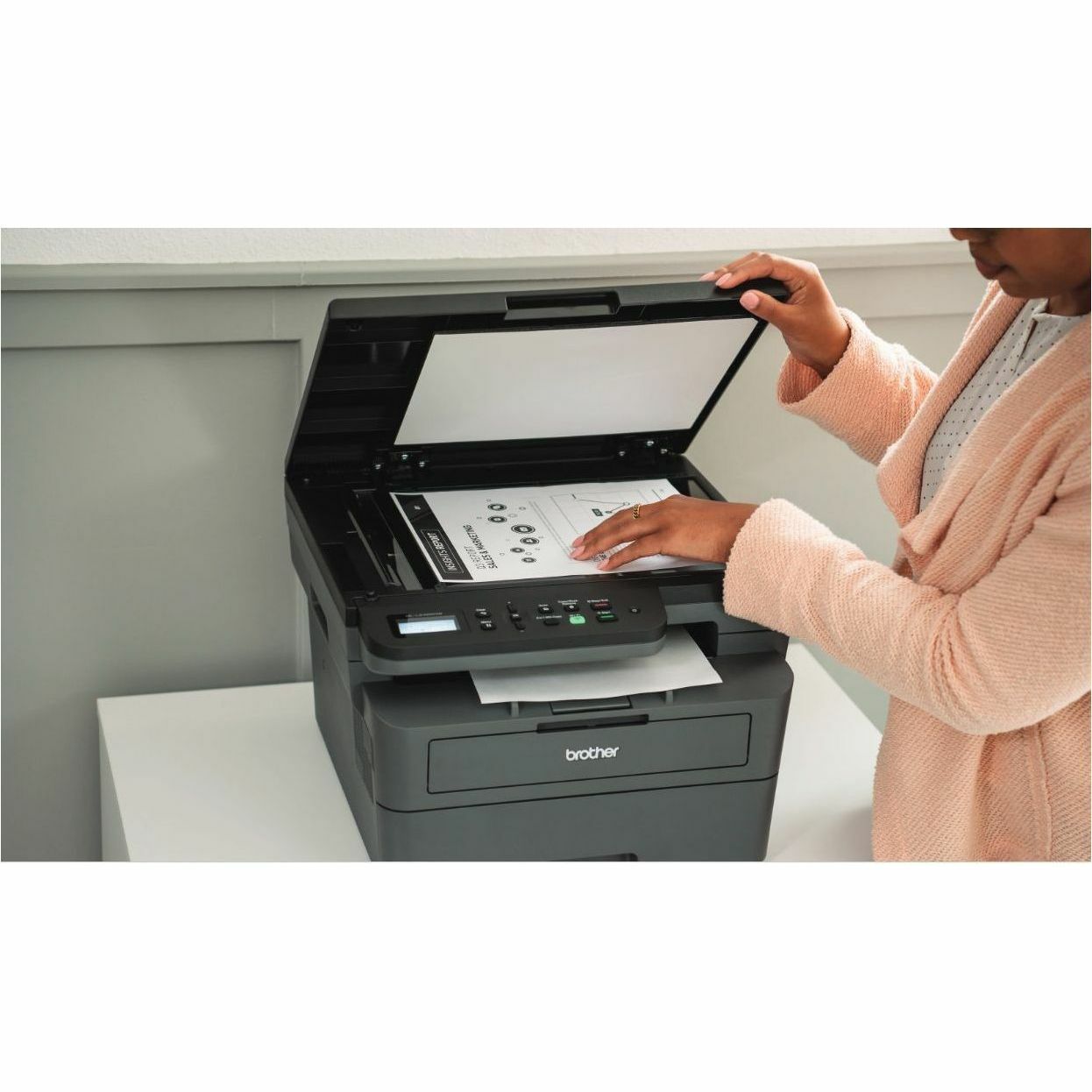 Brother HL-L2465DW Wired & Wireless Laser Multifunction Printer - Monochrome