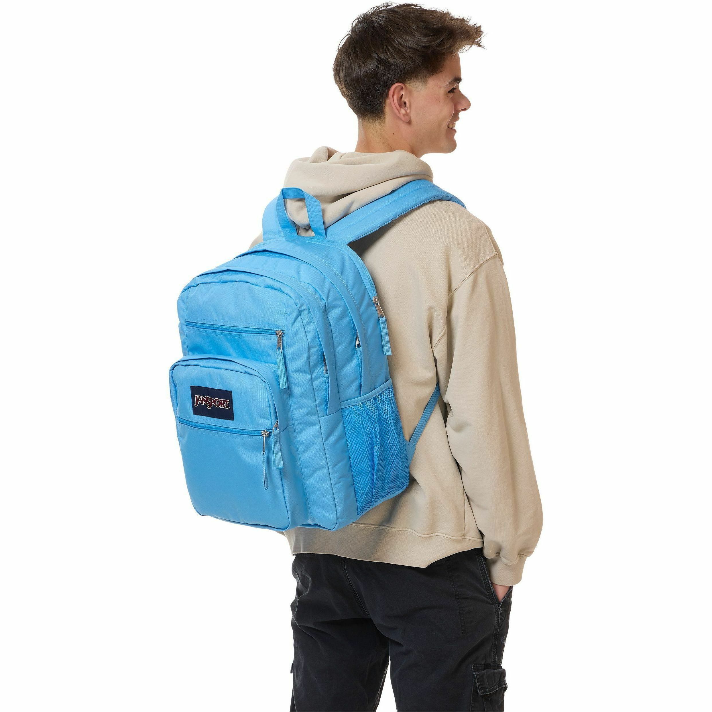 Jansport BIG STUDENT Carrying Case (Backpack) for 15" Notebook - Electric Azul