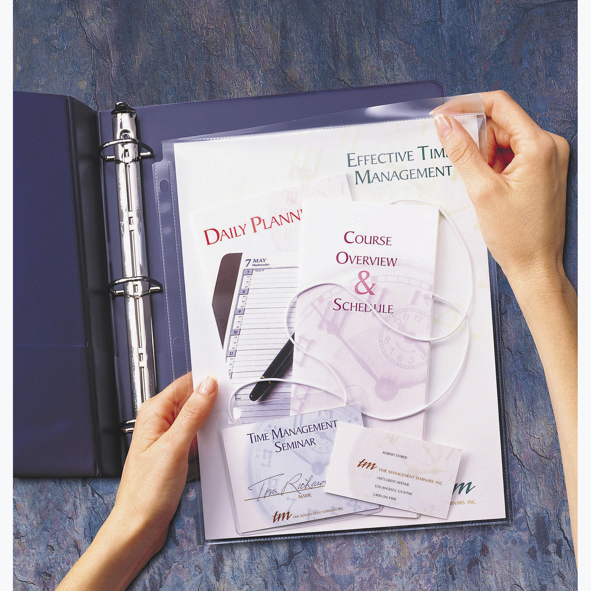 Avery® Secure Top Sheet Protectors For Letter 8 1/2" x 11" Sheet 3