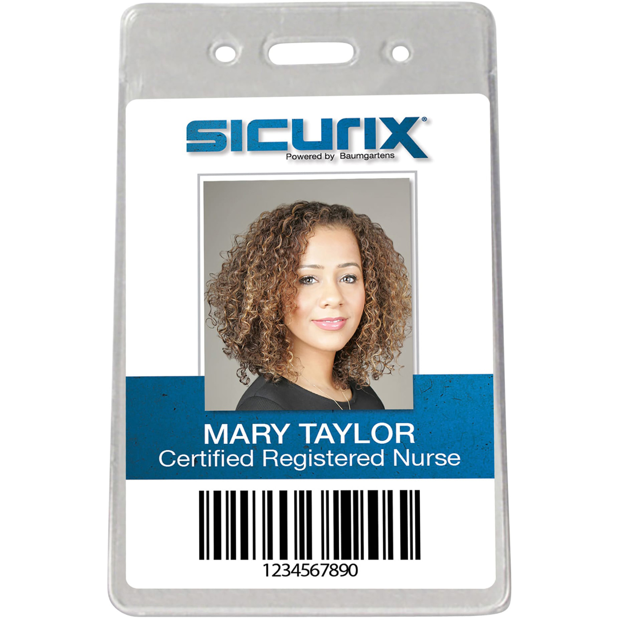 SICURIX Proximity Badge Holder - ID Badges & Supplies | Baumgartens