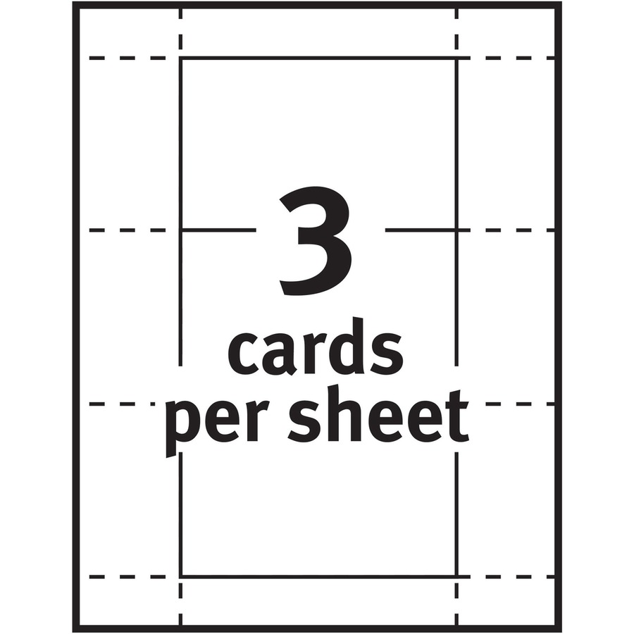 Avery® Laser, Inkjet Printable Index Cards Index Cards Avery