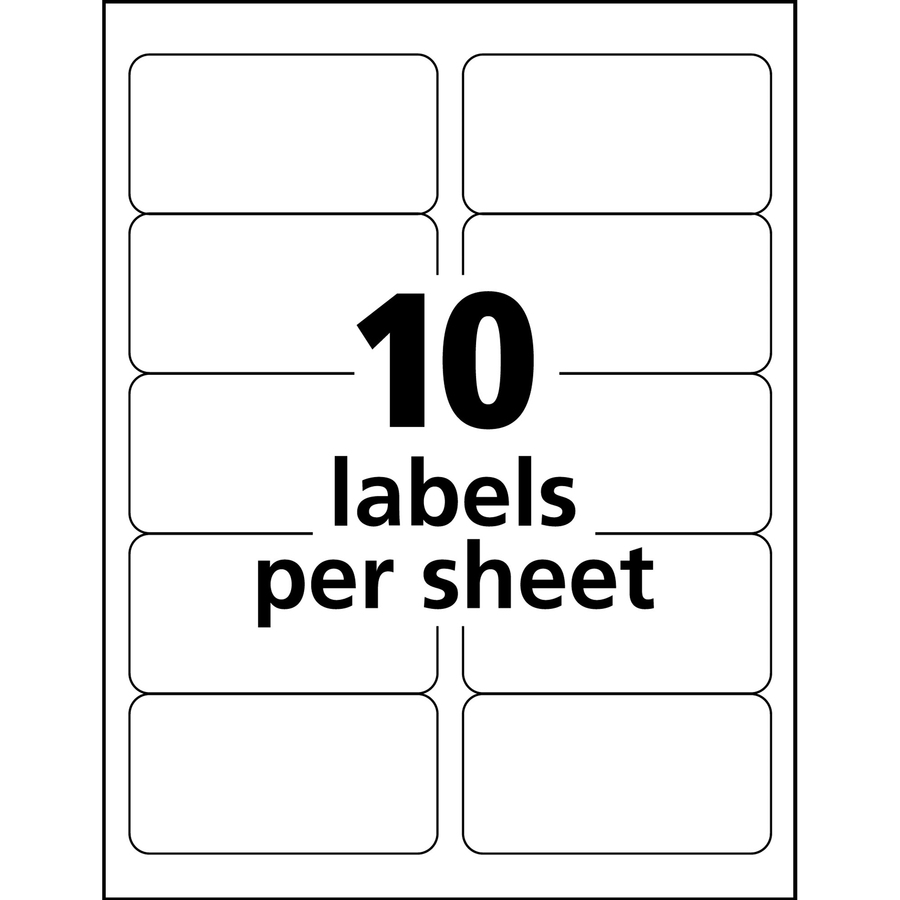 printing avery labels from word document template