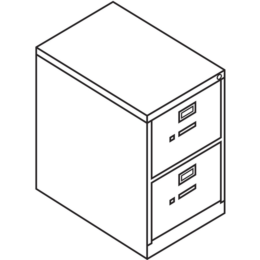 Hon 310 H312 File Cabinet