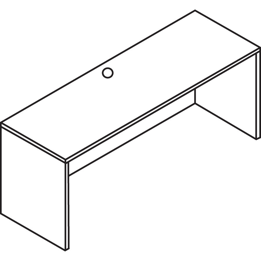 Lorell Essentials Series Credenza Shell