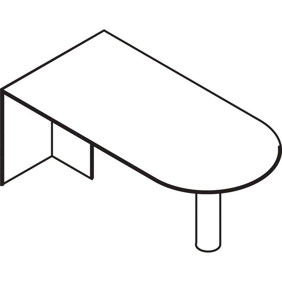 Picture of Lacasse Concept 70 D-Shaped Work Table