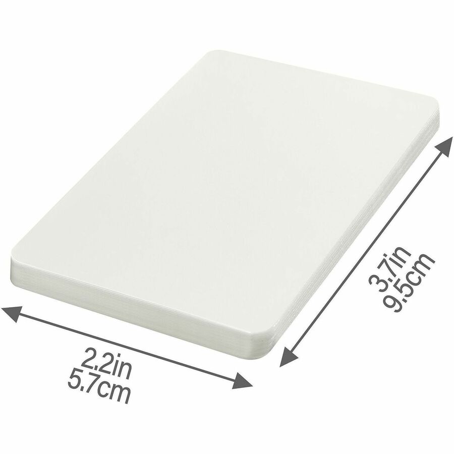 Business Source 5 mil Business Card Laminating Pouches