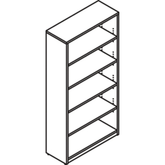 Picture of Lacasse Concept 70 Open Bookcase
